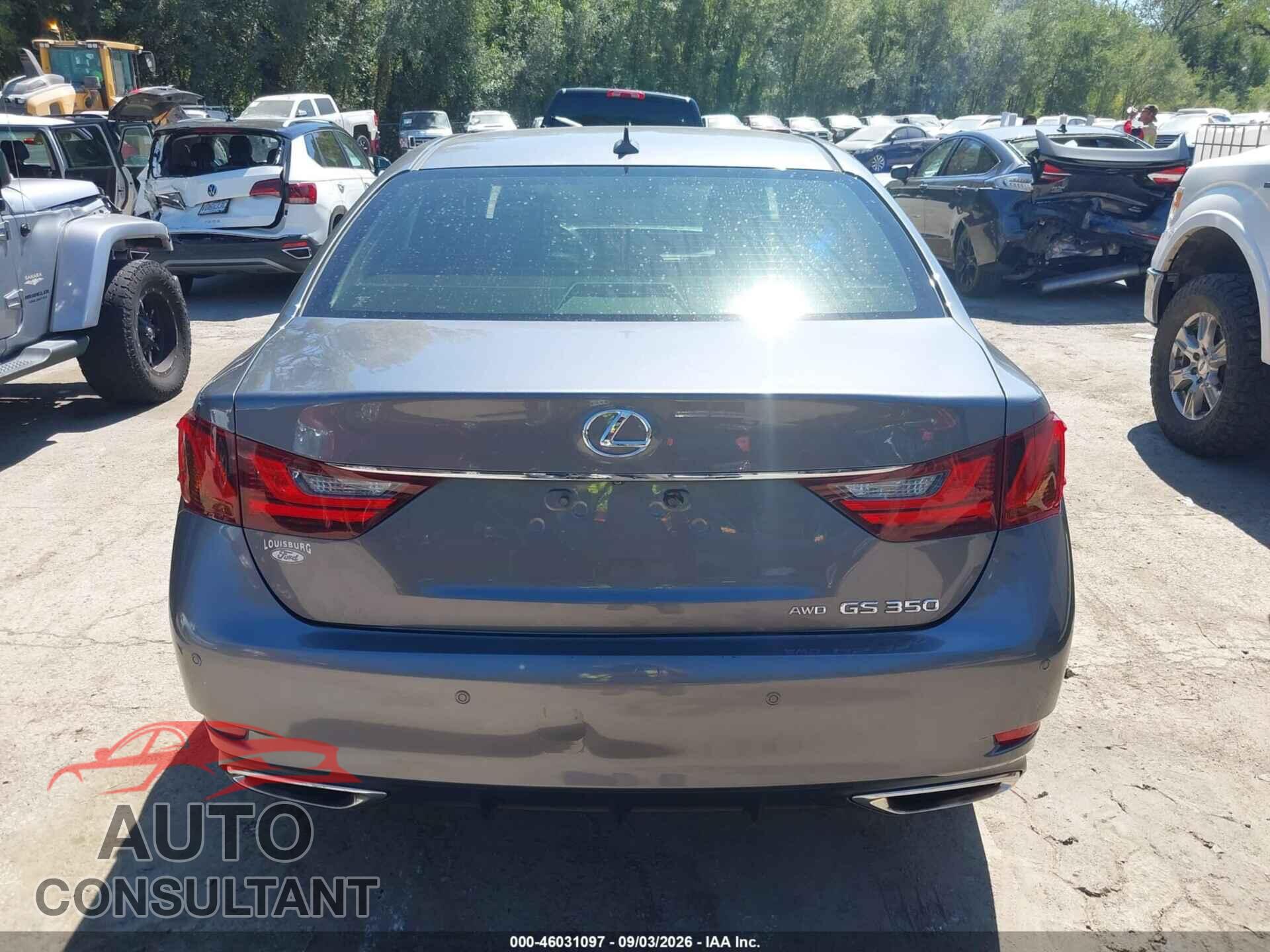 LEXUS GS 350 2013 - JTHCE1BL3D5013313