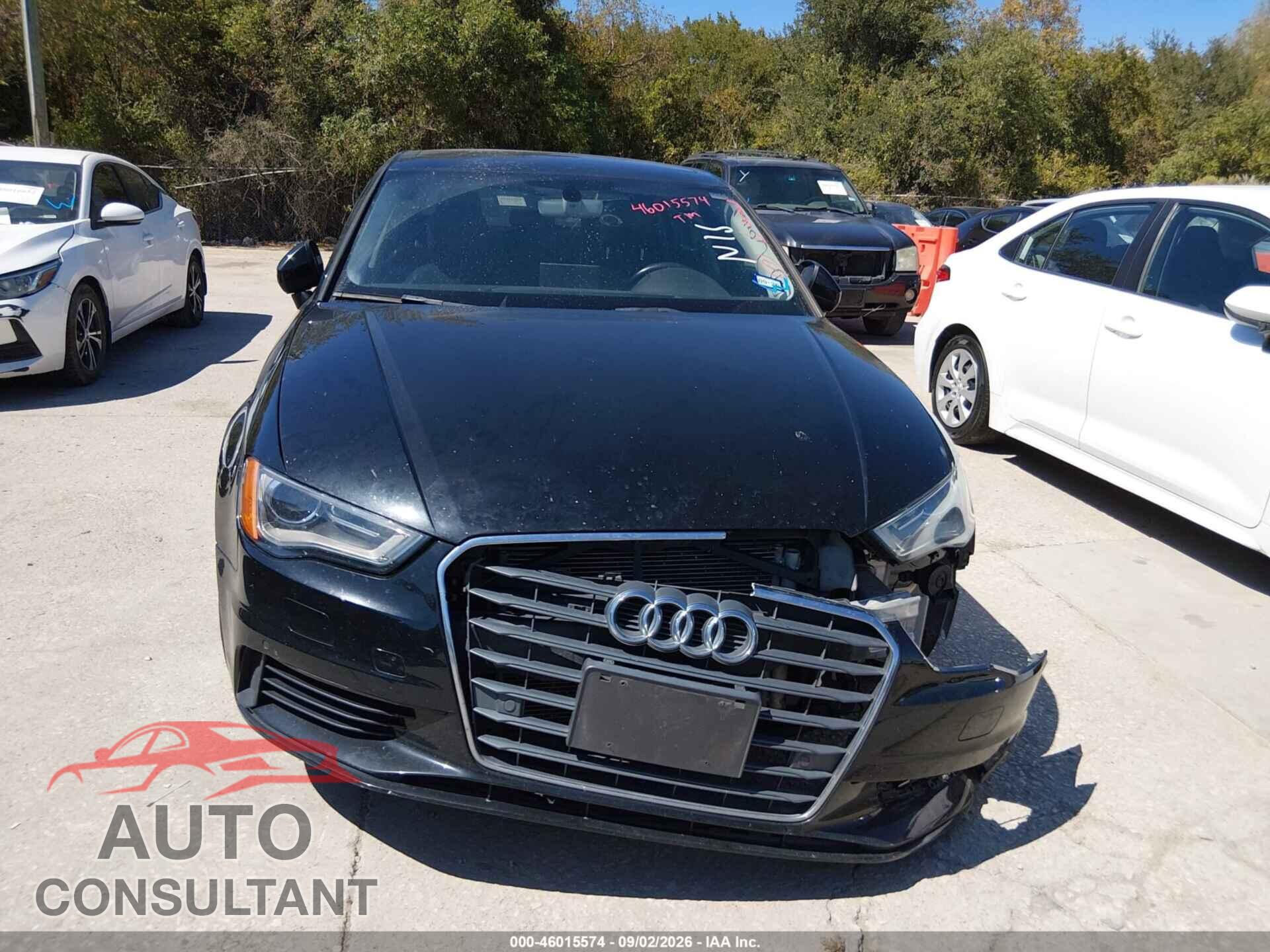 AUDI A3 2016 - WAUA7GFF6G1038595