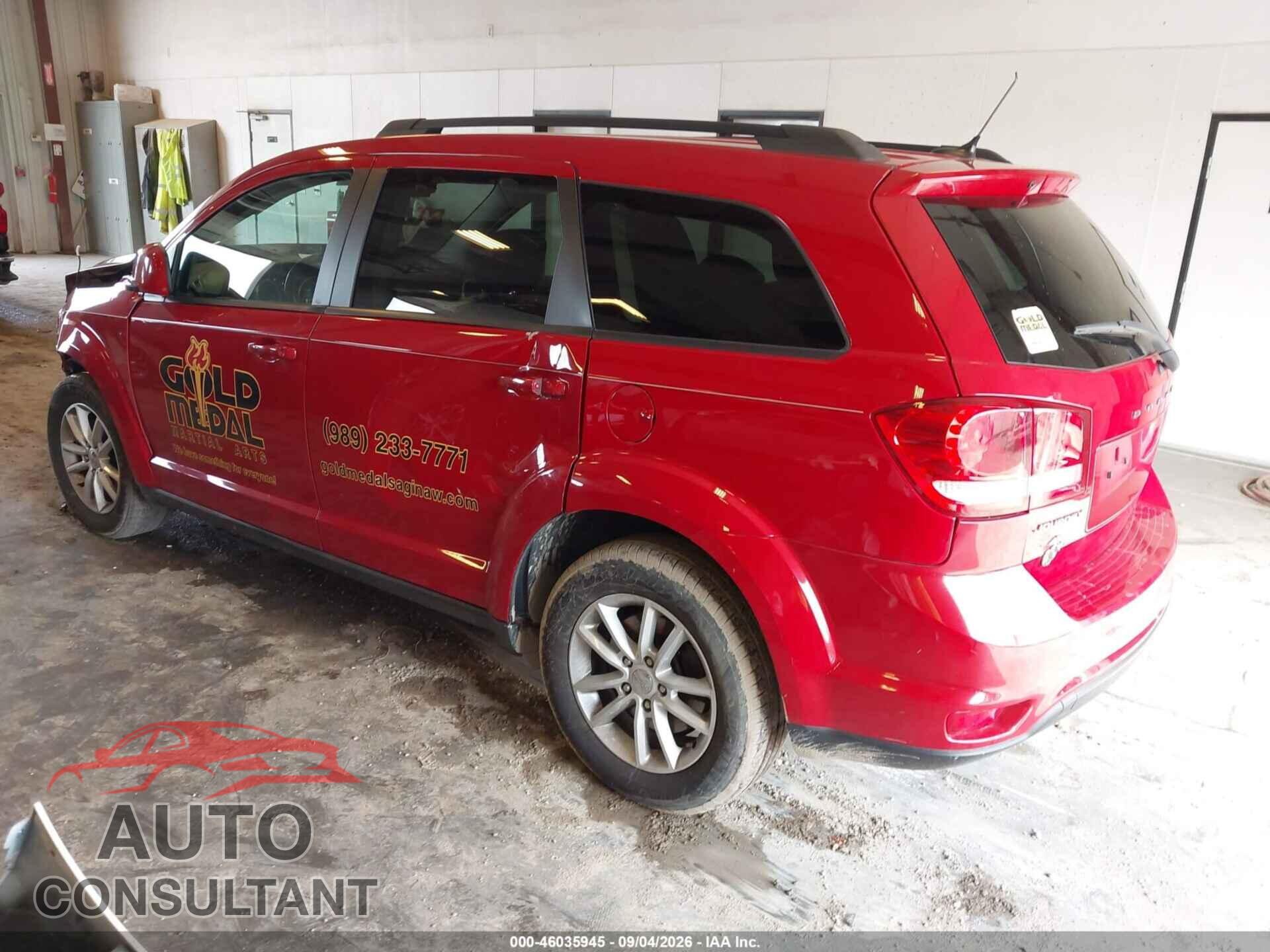 DODGE JOURNEY 2013 - 3C4PDCBB1DT568074