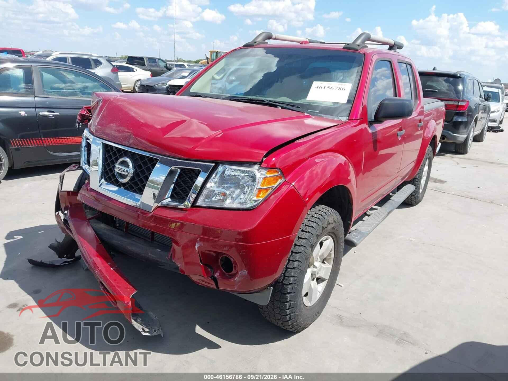 NISSAN FRONTIER 2012 - 1N6AD0ER4CC435328