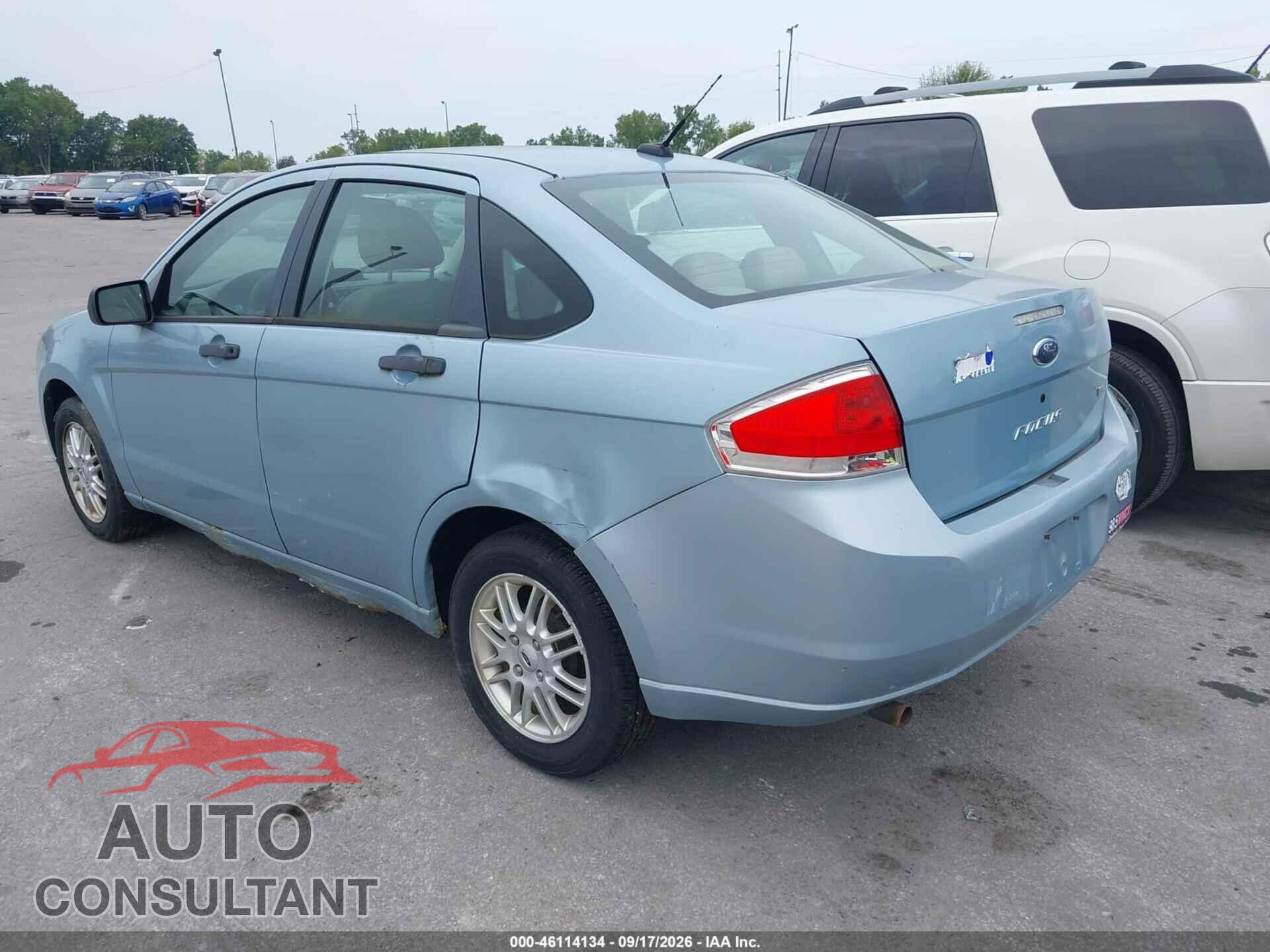 FORD FOCUS 2009 - 1FAHP35N09W201501
