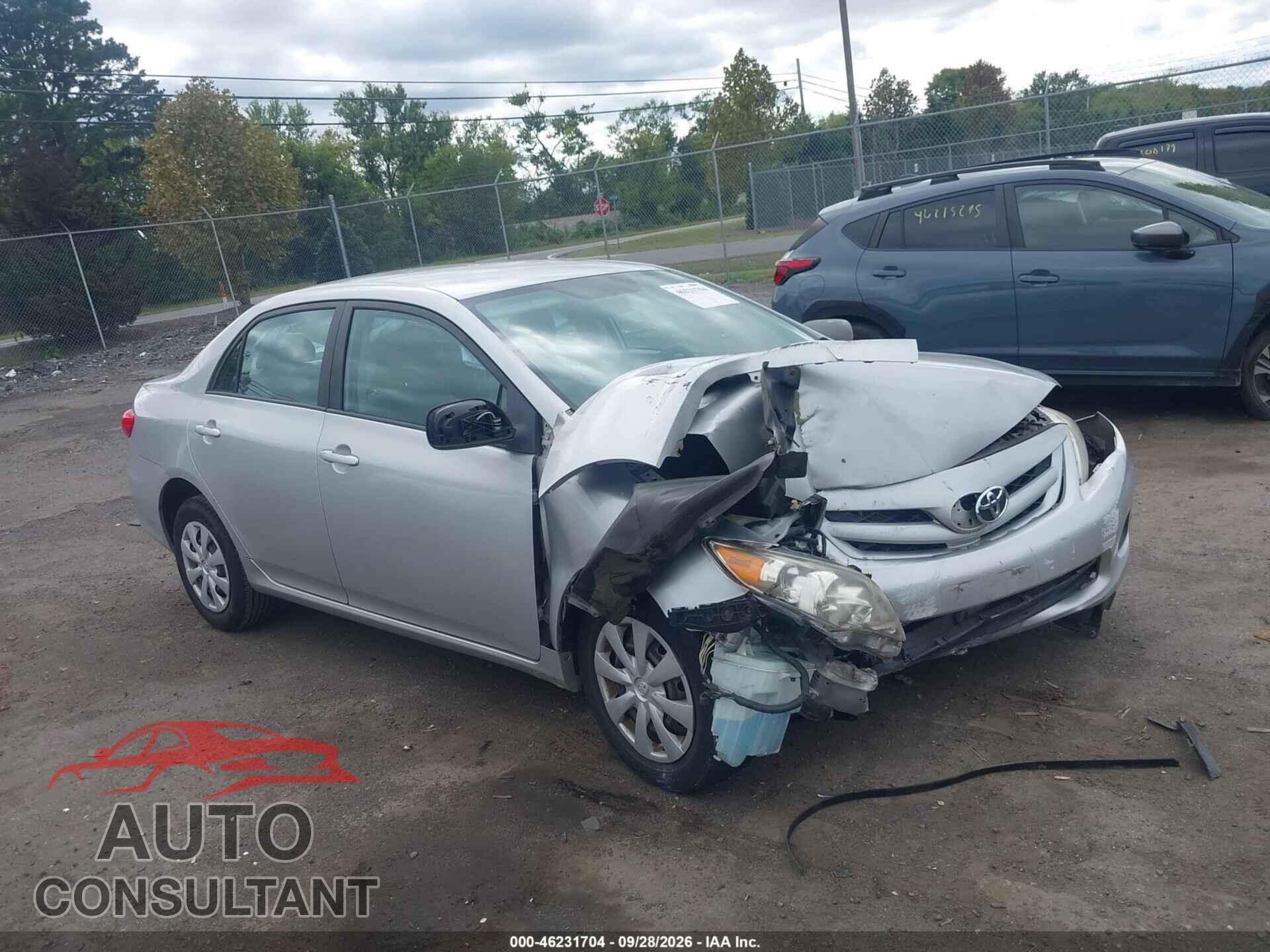 TOYOTA COROLLA 2011 - 2T1BU4EE3BC731507