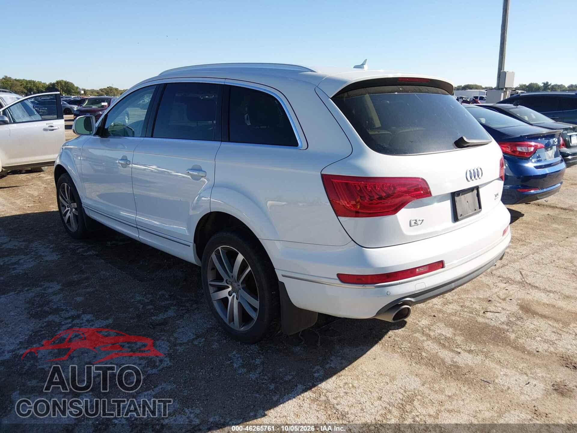 AUDI Q7 2013 - WA1LMAFEXDD015852