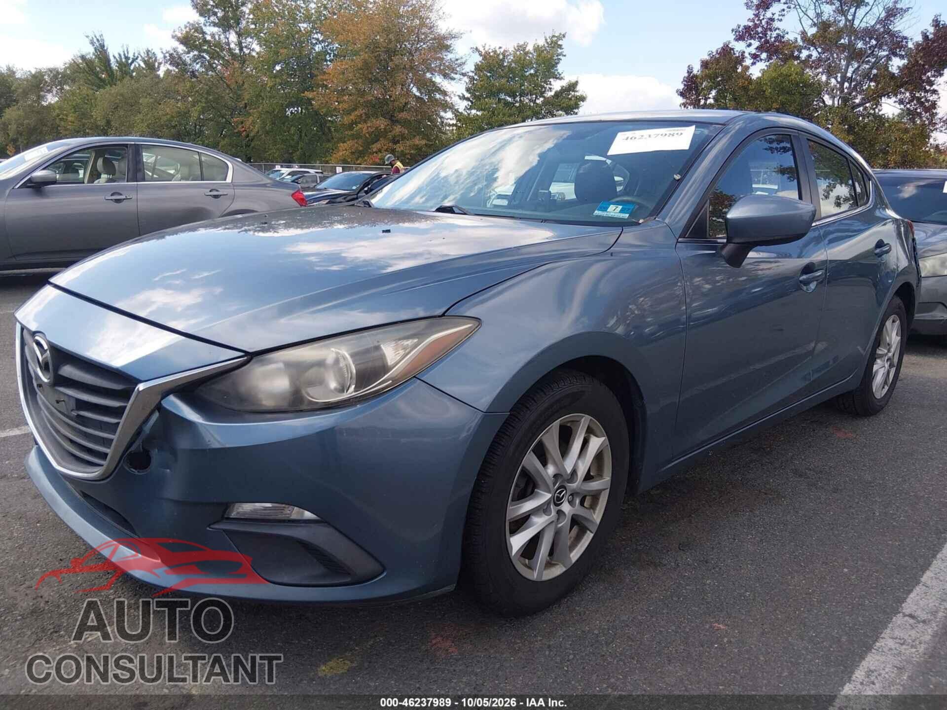 MAZDA MAZDA3 2014 - JM1BM1L70E1206335
