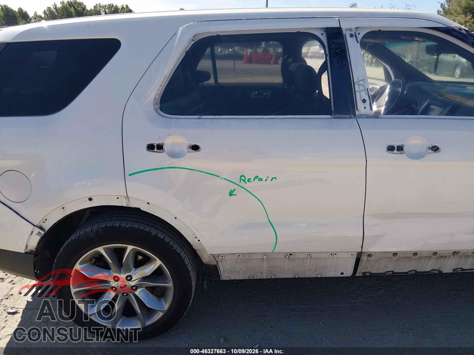 FORD EXPLORER 2013 - 1FM5K7F84DGA40225