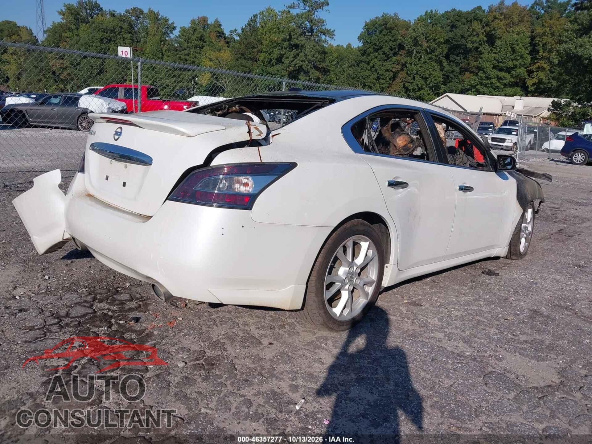 NISSAN MAXIMA 2014 - 1N4AA5AP4EC431866