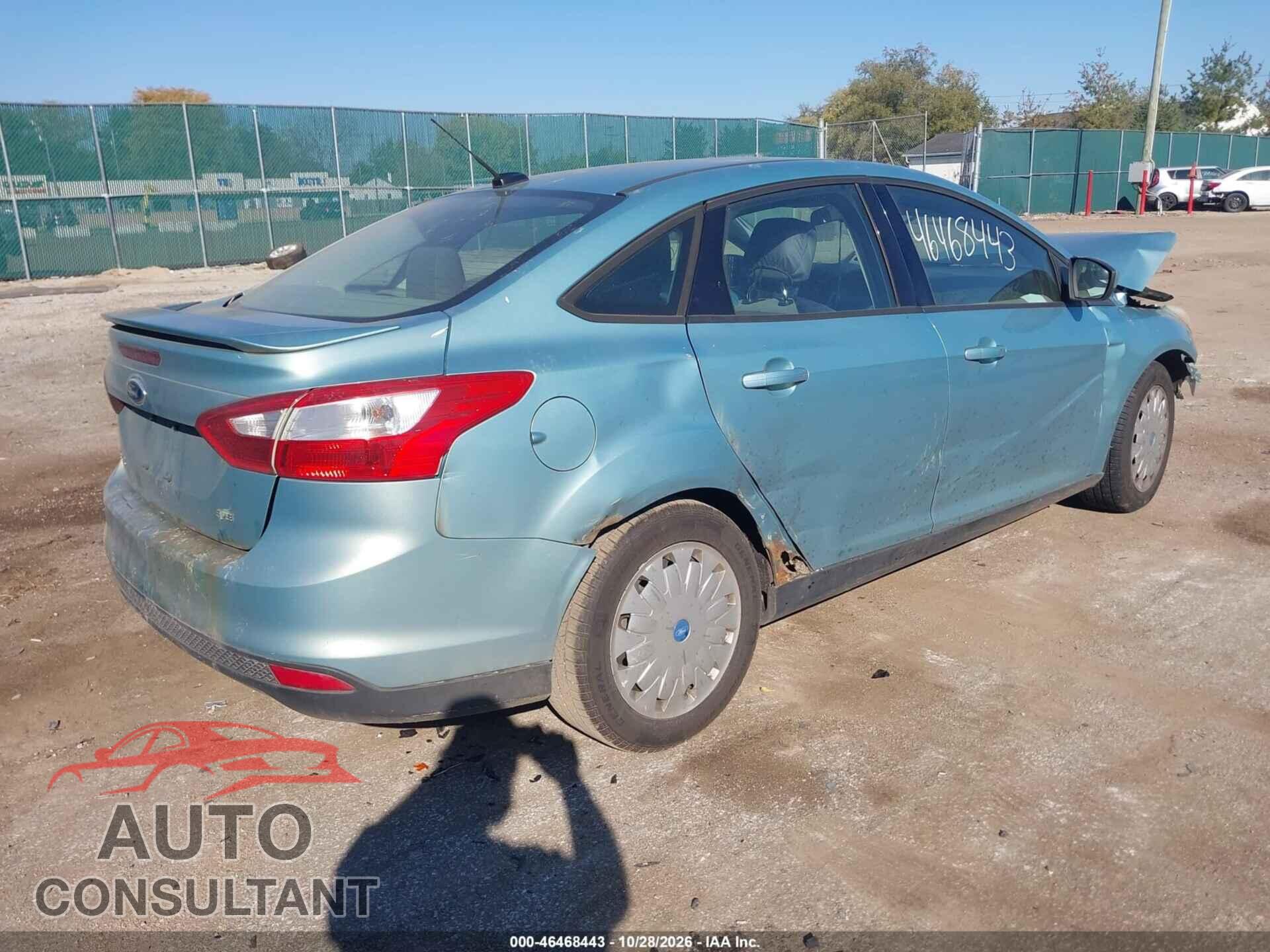 FORD FOCUS 2012 - 1FAHP3F26CL173233