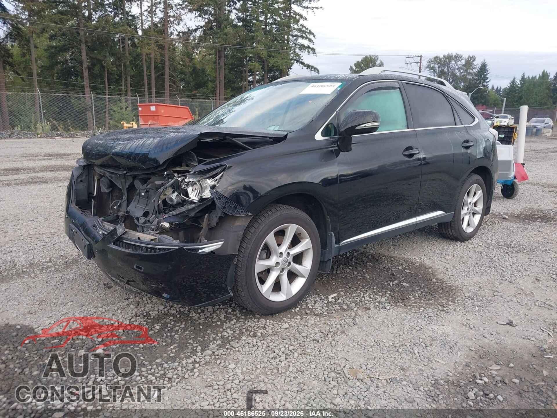 LEXUS RX 350 2010 - 2T2BK1BA5AC065508
