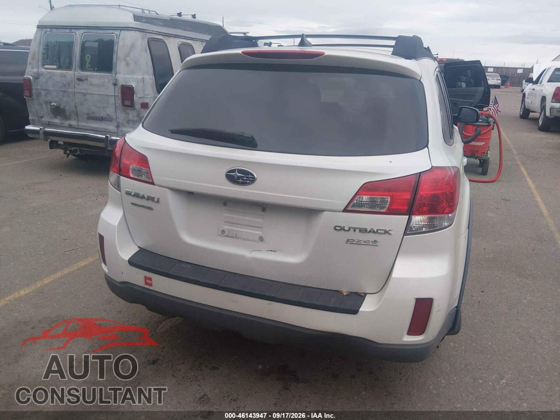SUBARU OUTBACK 2014 - 4S4BRBLC6E3234497