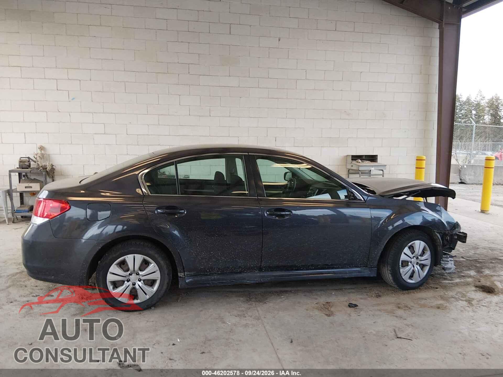 SUBARU LEGACY 2010 - 4S3BMAA64A1221893