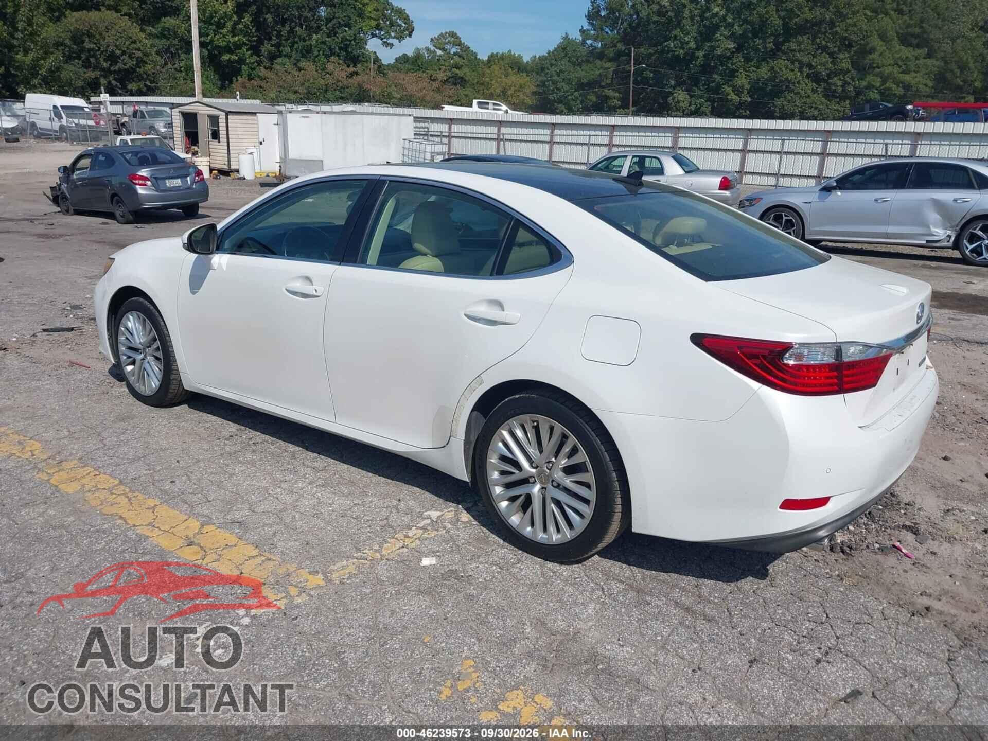 LEXUS ES 350 2013 - JTHBK1GG3D2073366