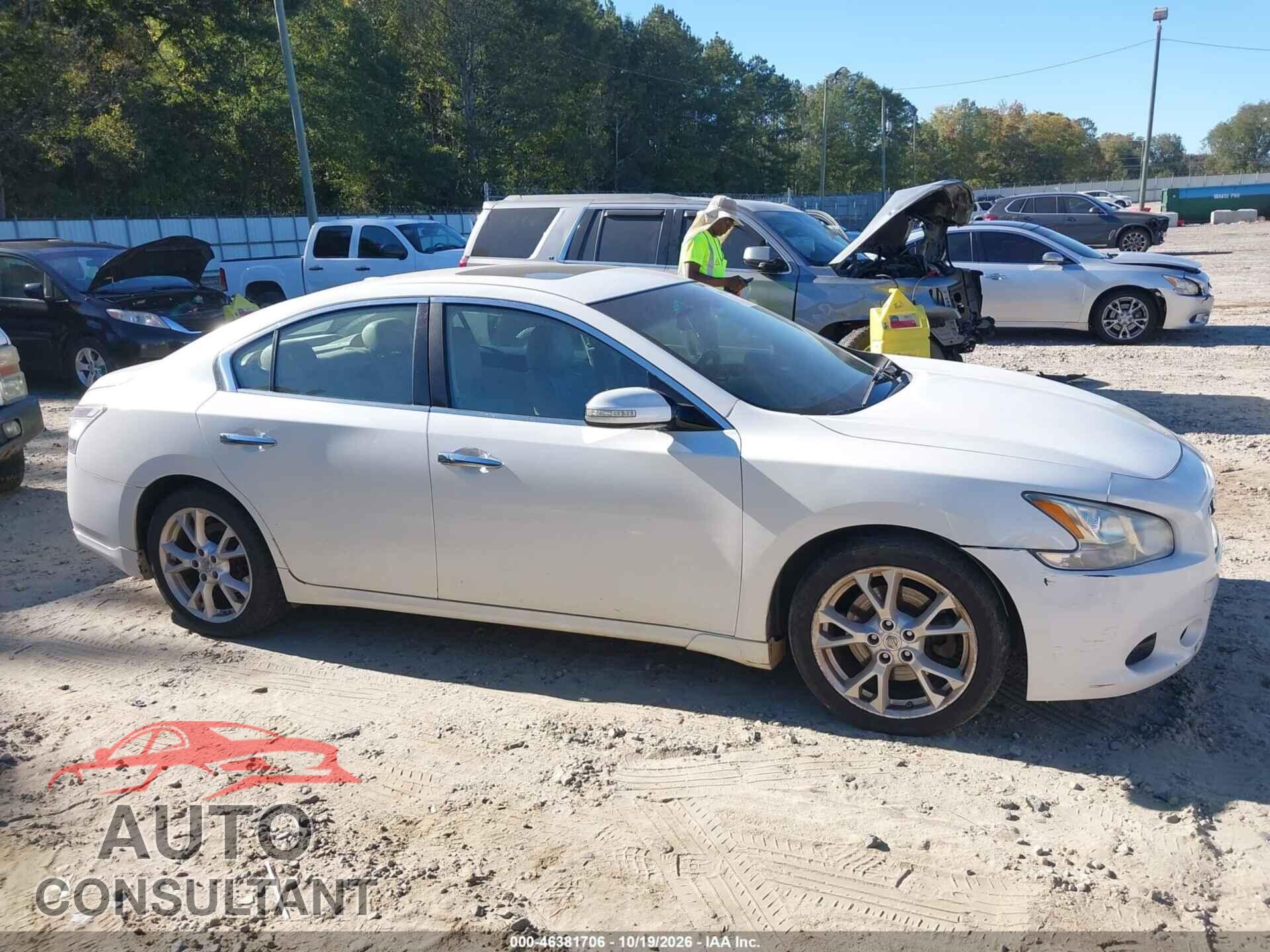 NISSAN MAXIMA 2012 - 1N4AA5APXCC836711