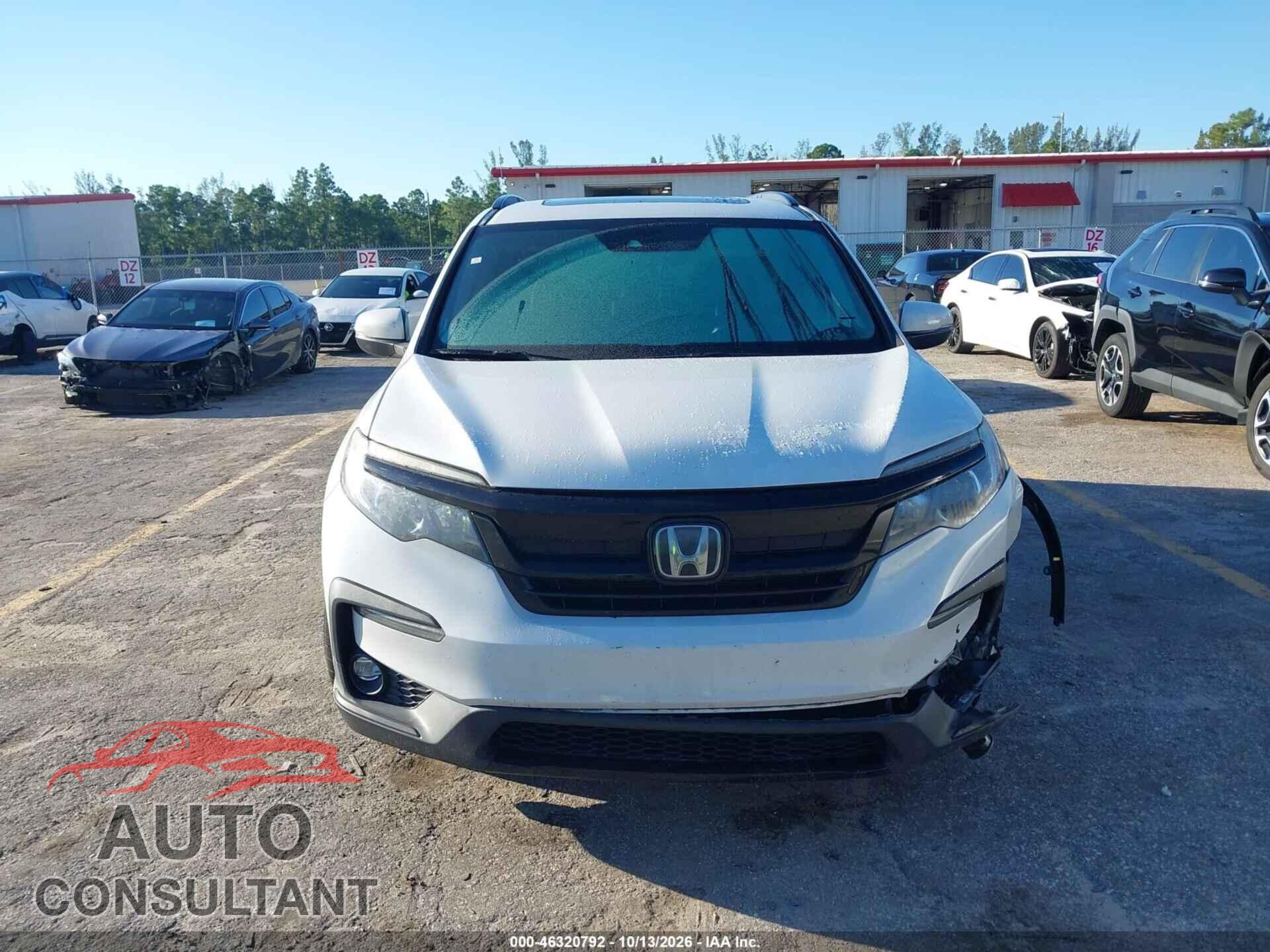 HONDA PILOT 2021 - 5FNYF5H25MB036777