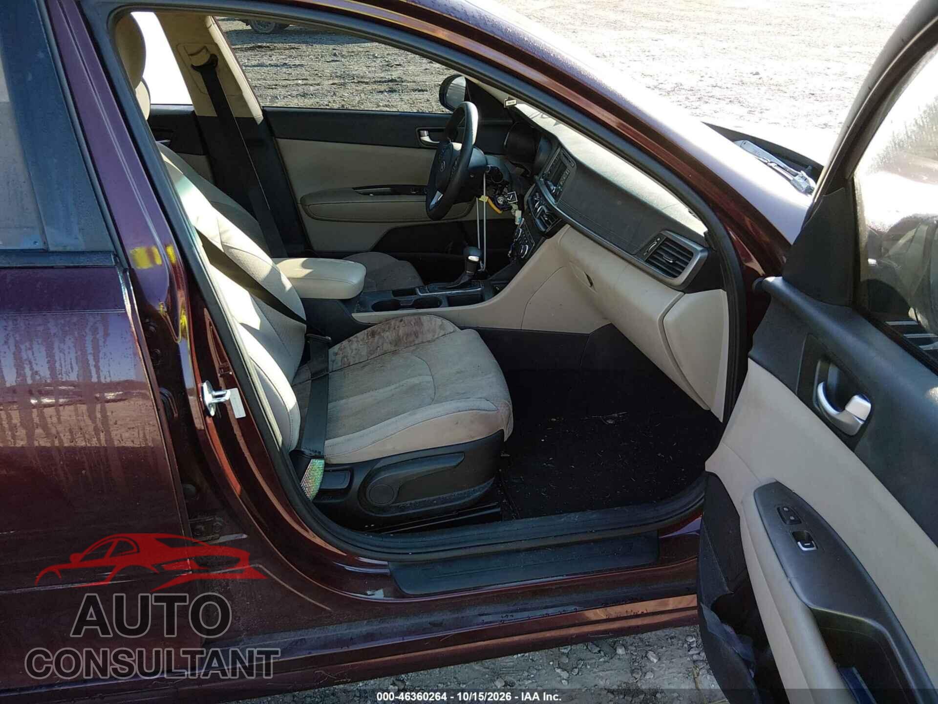 KIA OPTIMA 2016 - 5XXGT4L39GG100206