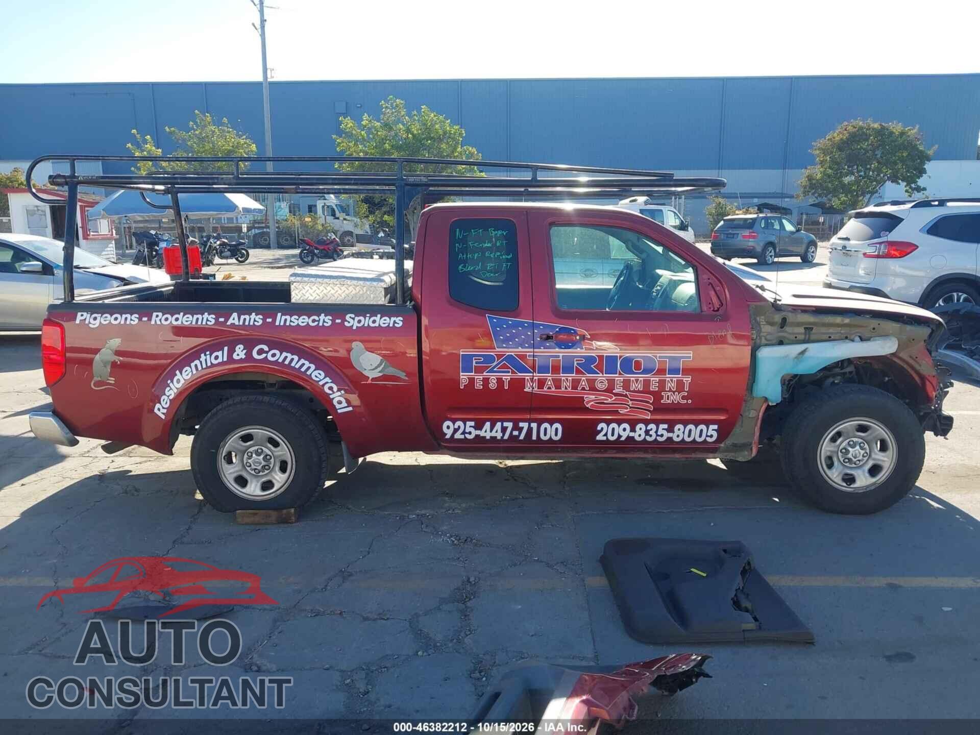 NISSAN FRONTIER 2016 - 1N6BD0CT5GN781501
