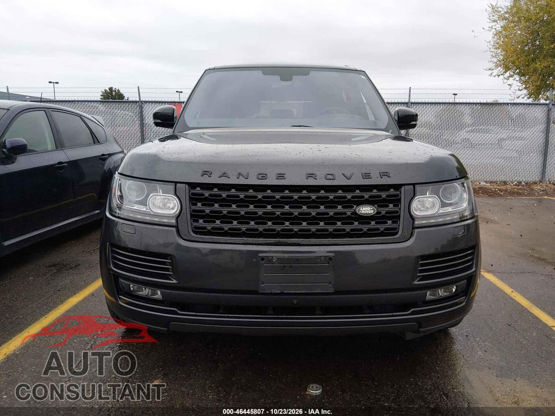 LAND ROVER RANGE ROVER 2016 - SALGS3EFXGA258157