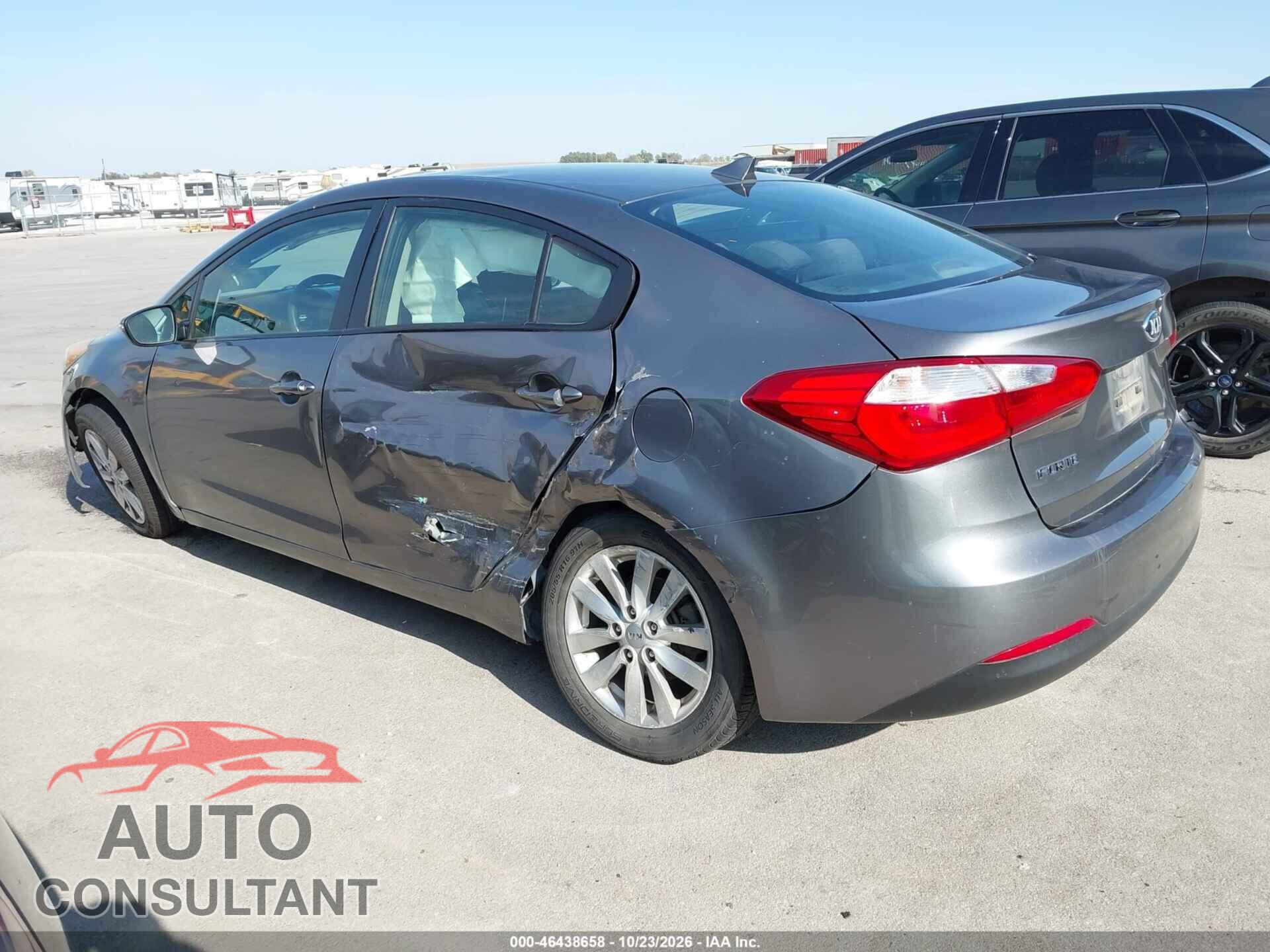 KIA FORTE 2016 - KNAFX4A60G5469888