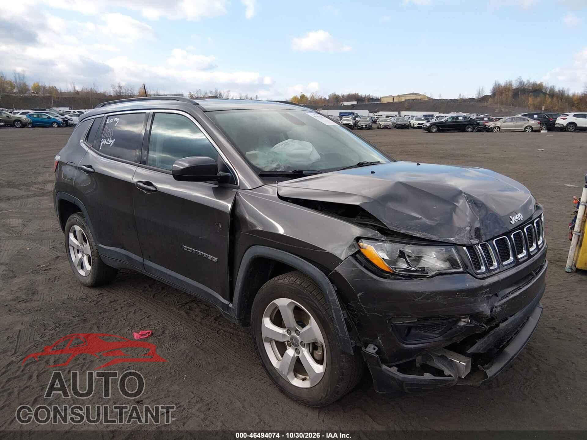 JEEP COMPASS 2019 - 3C4NJDBB0KT840410