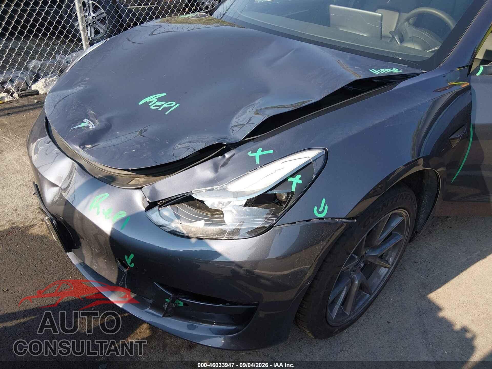 TESLA MODEL 3 2022 - 5YJ3E1EB2NF181352