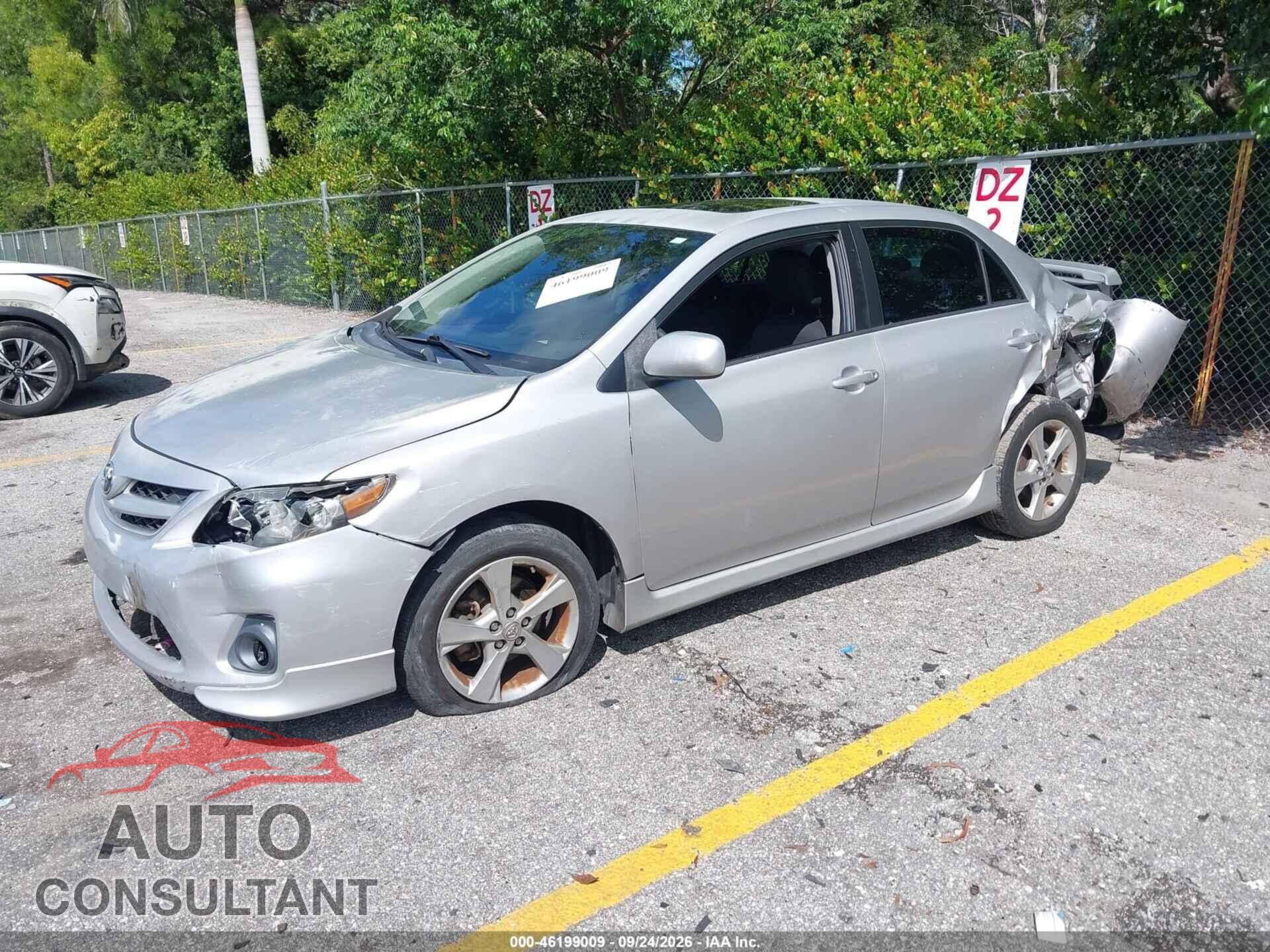 TOYOTA COROLLA 2011 - 2T1BU4EE5BC658480