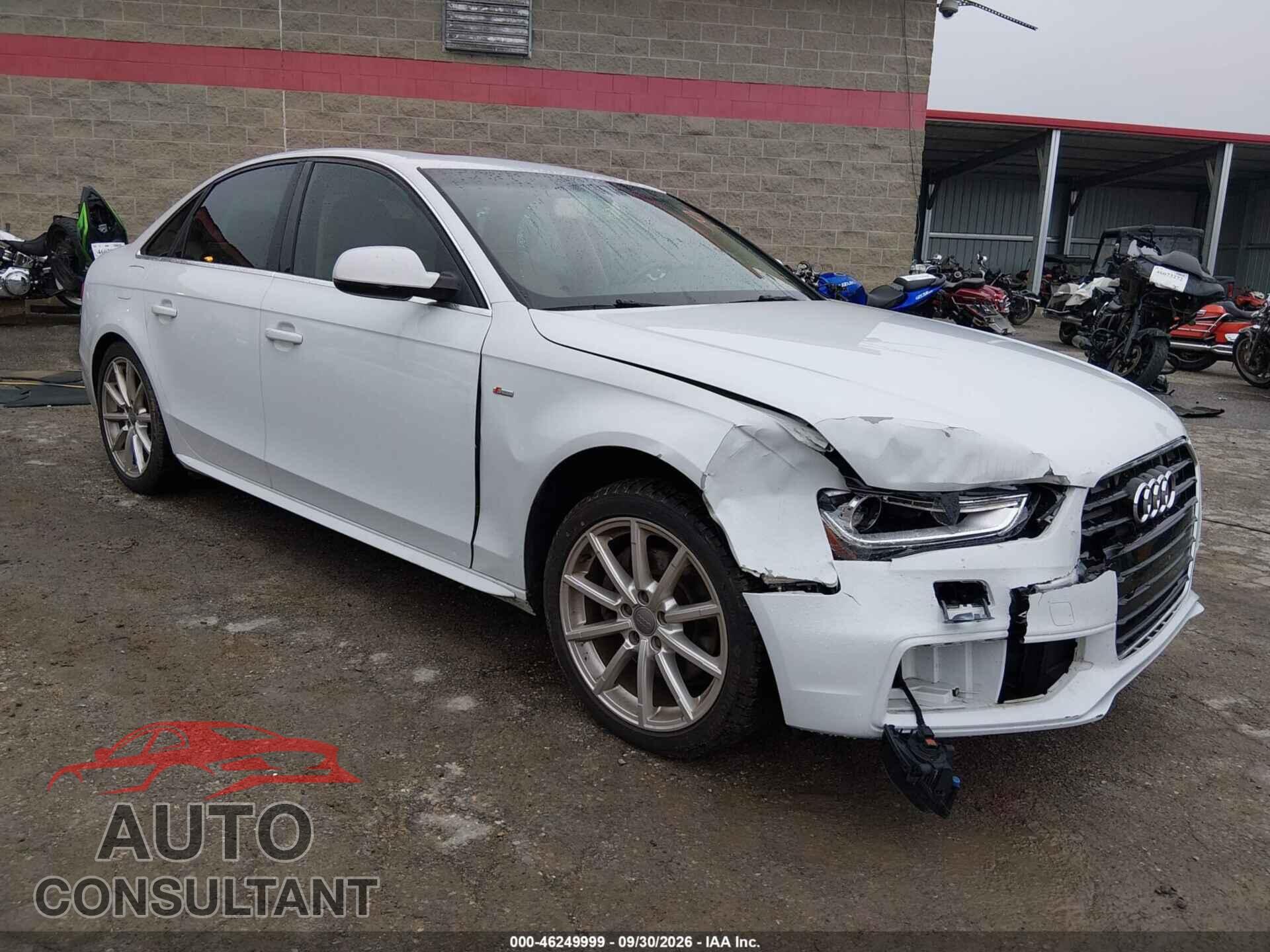 AUDI A4 2016 - WAUFFAFL8GN001455
