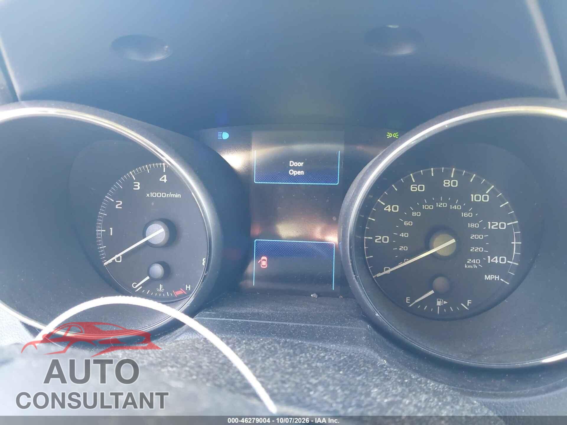 SUBARU OUTBACK 2017 - 4S4BSAFC7H3339872
