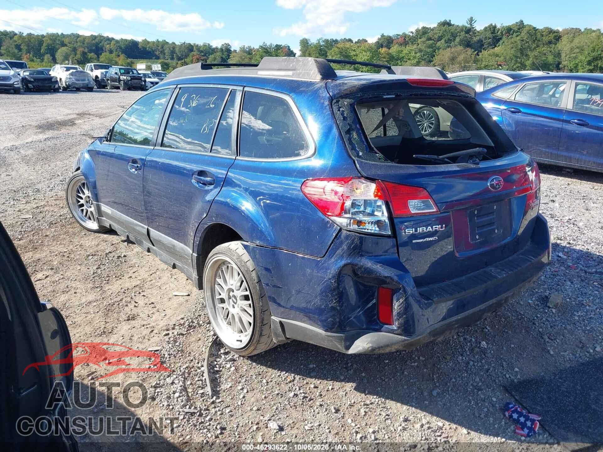 SUBARU OUTBACK 2010 - 4S4BRDKC7A2337022