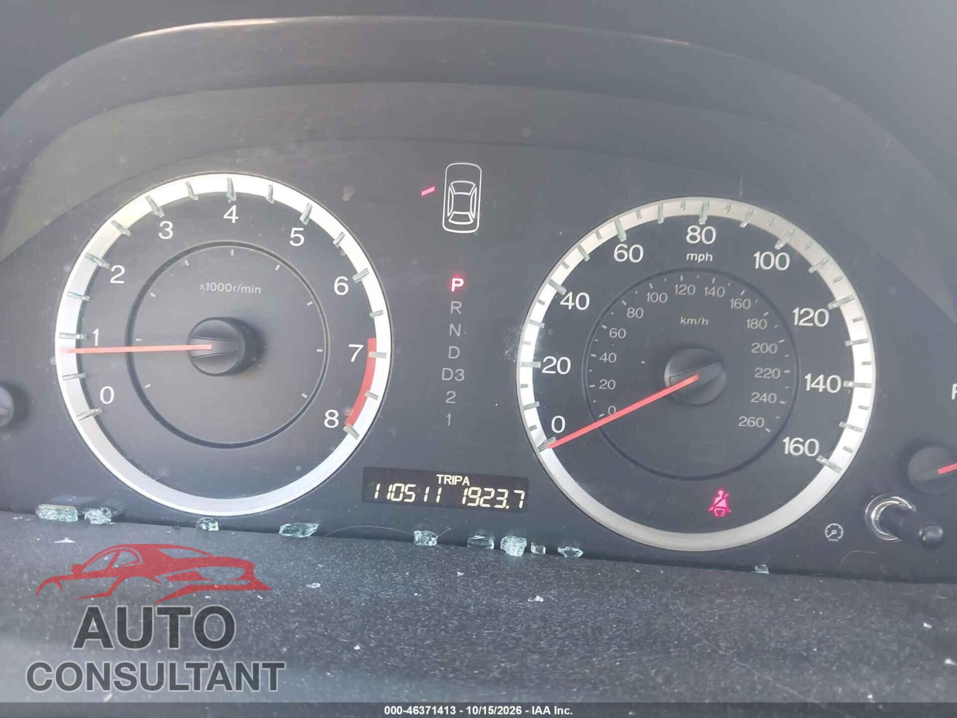 HONDA ACCORD 2010 - 1HGCP2F38AA002744