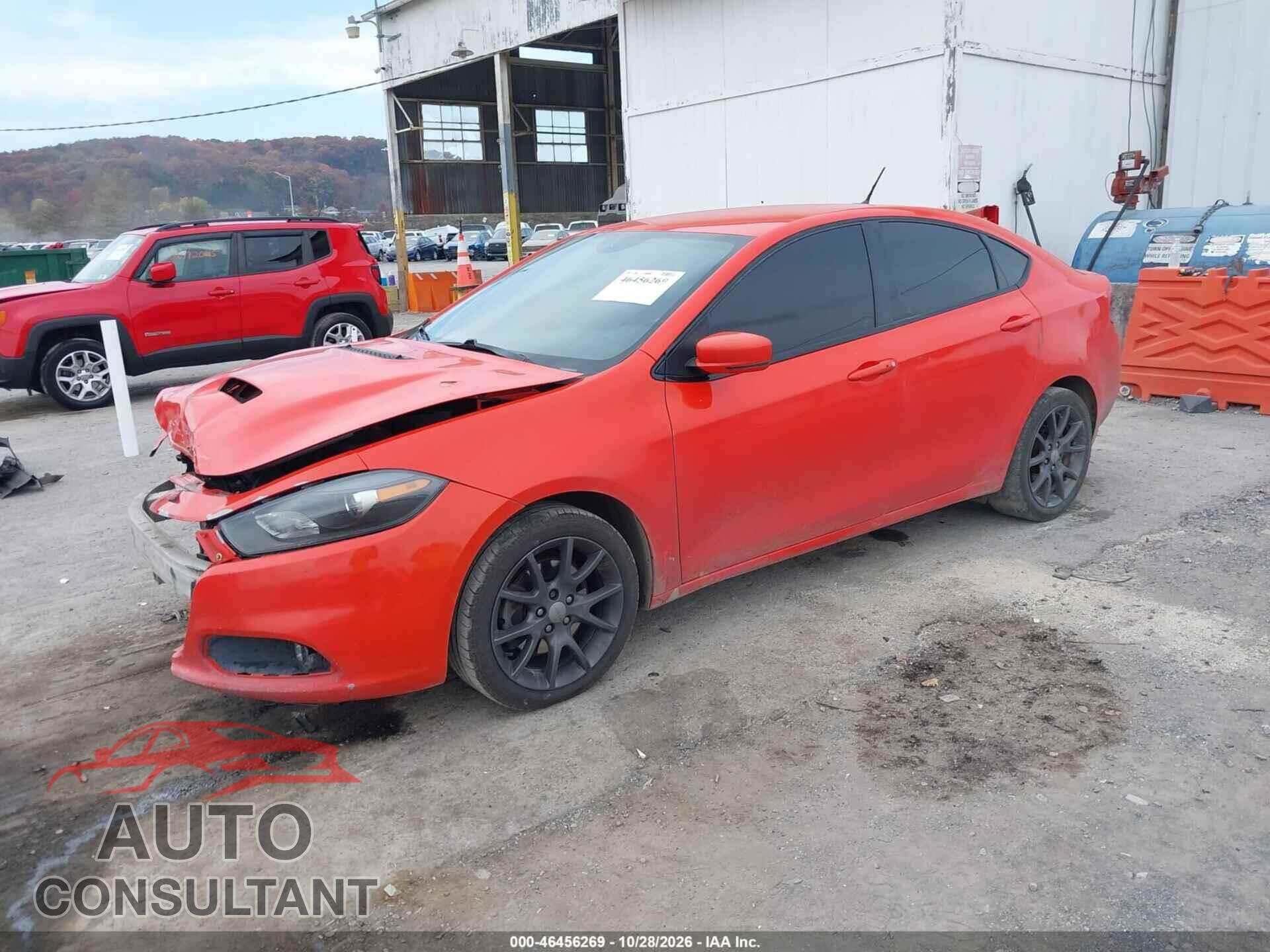 DODGE DART 2016 - 1C3CDFGB8GD816540