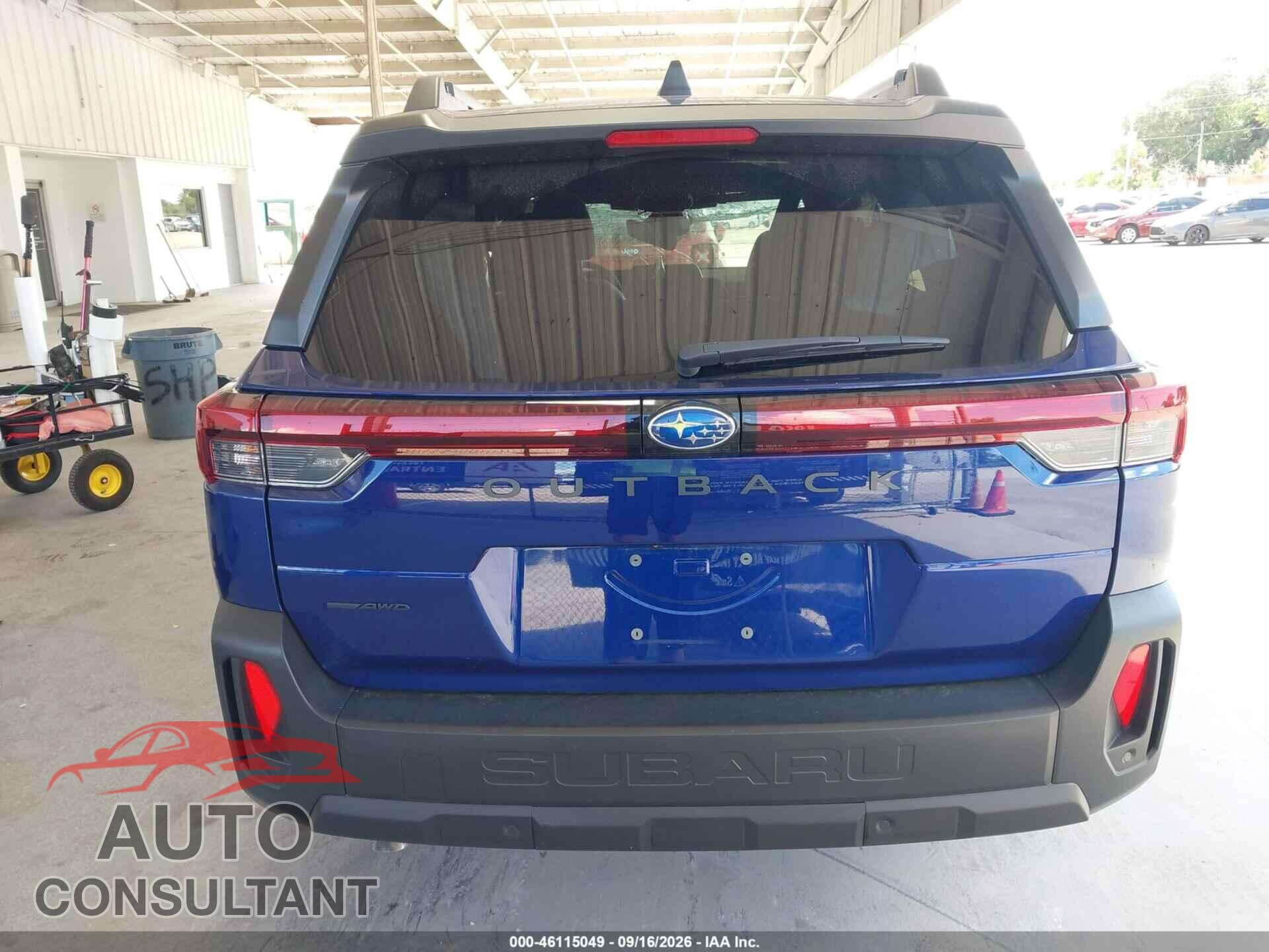 SUBARU OUTBACK 2026 - JF2BUPBD3TY470777