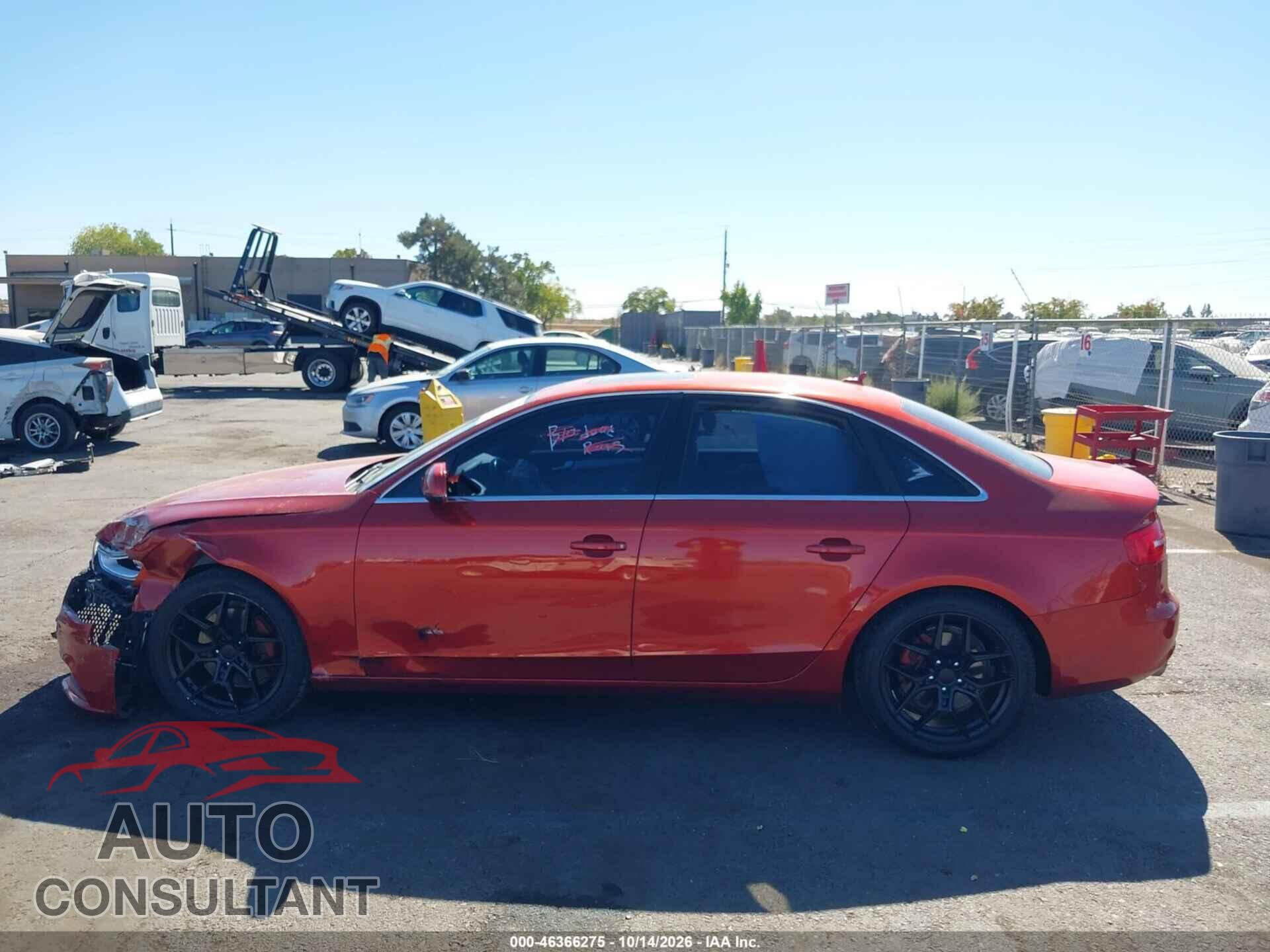 AUDI A4 2013 - WAUFFAFL7DN014368