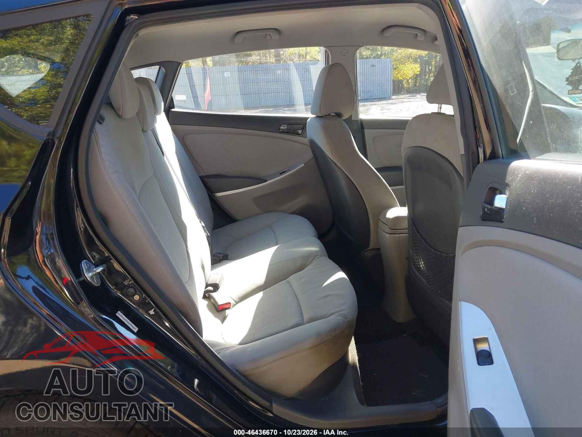 HYUNDAI ACCENT 2012 - KMHCU5AE8CU045883