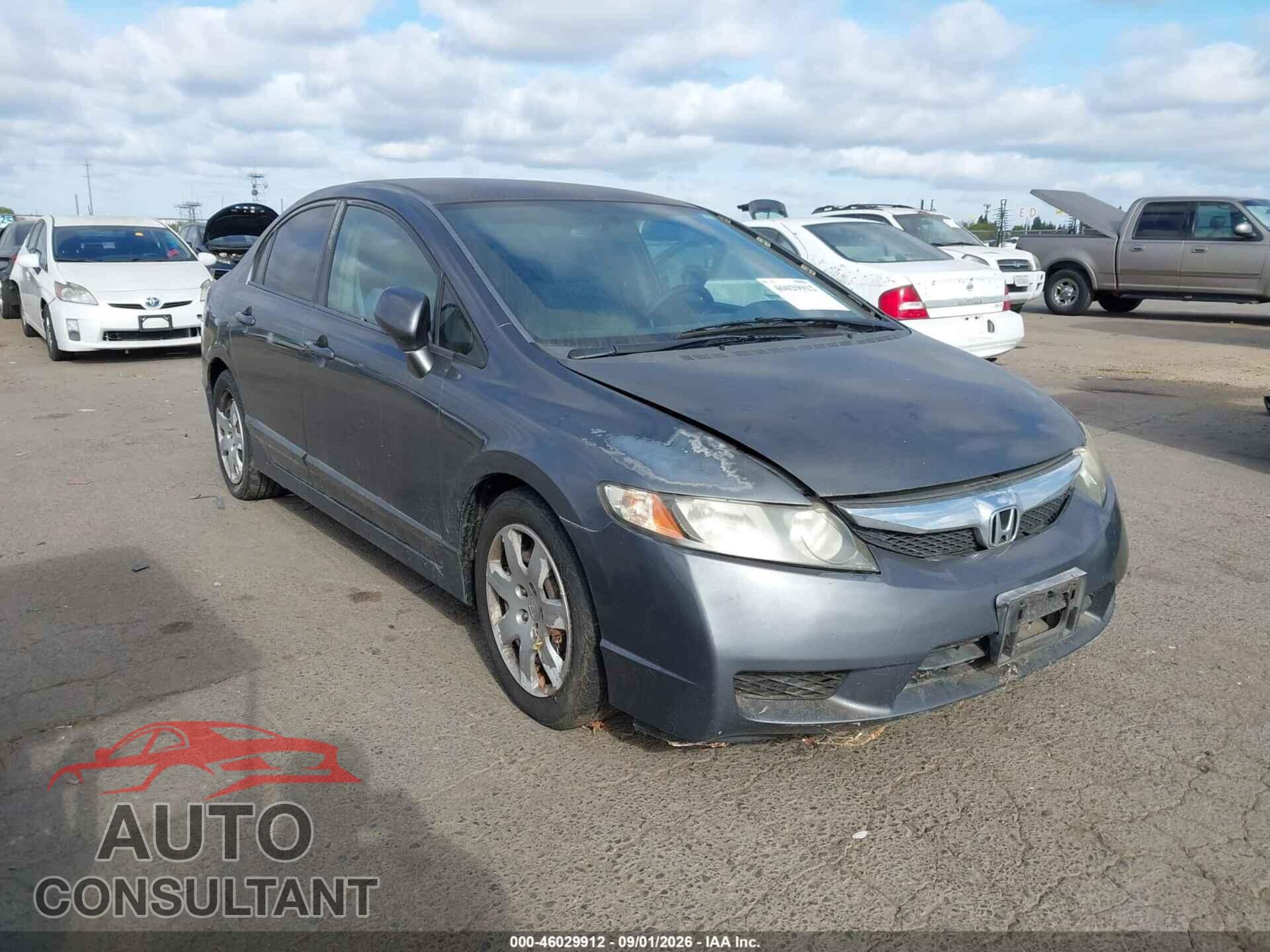 HONDA CIVIC 2011 - 2HGFA1F54BH503532