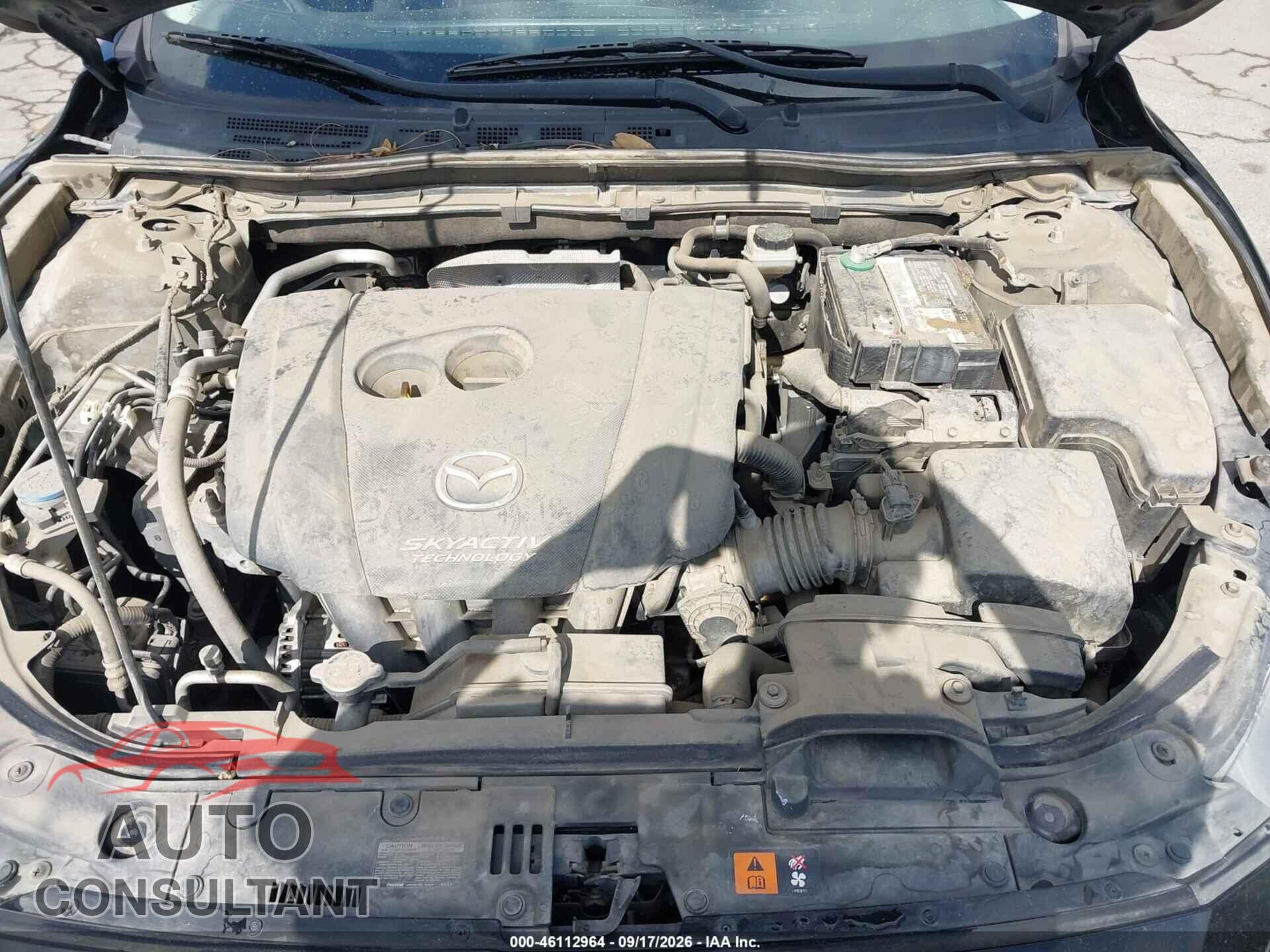 MAZDA MAZDA3 2014 - JM1BM1K73E1149789
