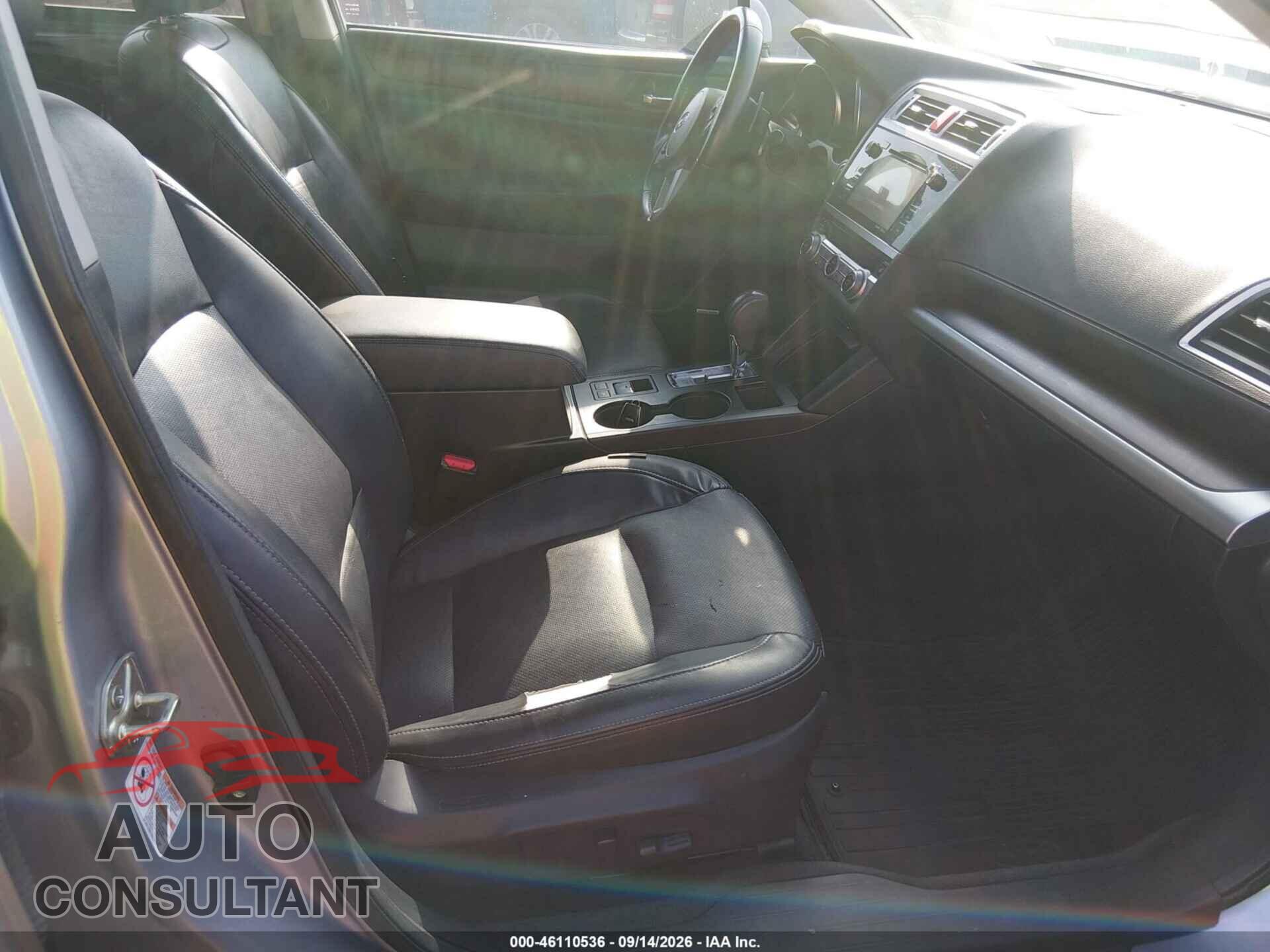 SUBARU OUTBACK 2015 - 4S4BSBLC7F3250276