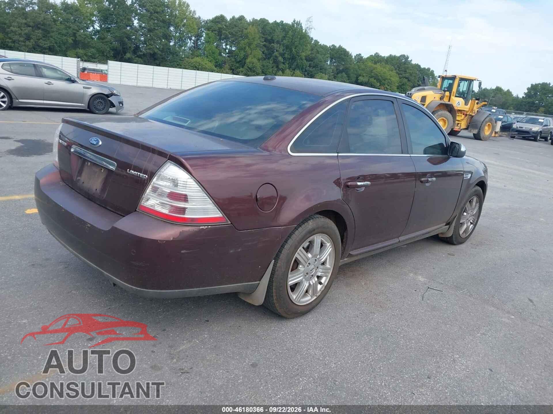 FORD TAURUS 2009 - 1FAHP25W79G102140