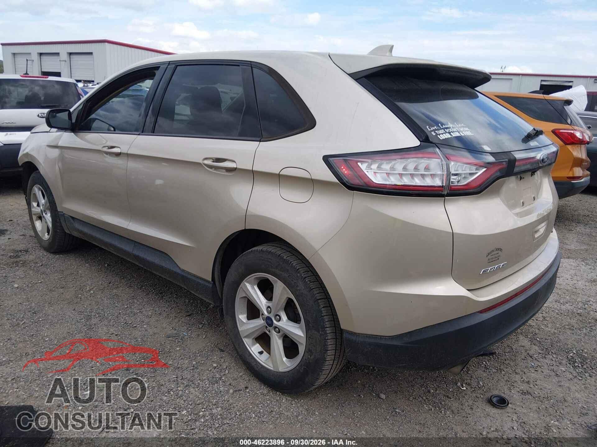 FORD EDGE 2017 - 2FMPK4G94HBC48889