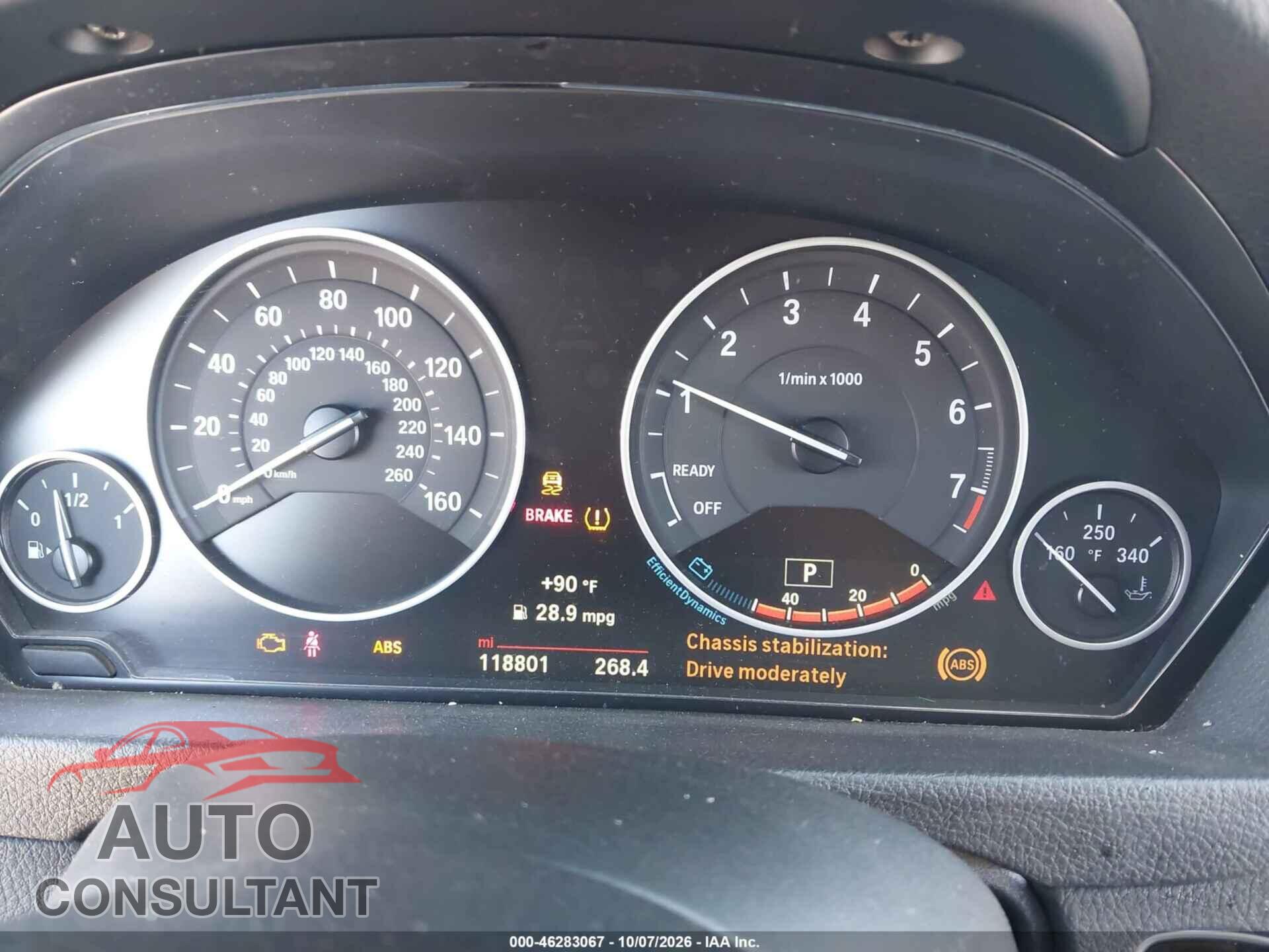 BMW 320I 2018 - WBA8E1G57JNU90661