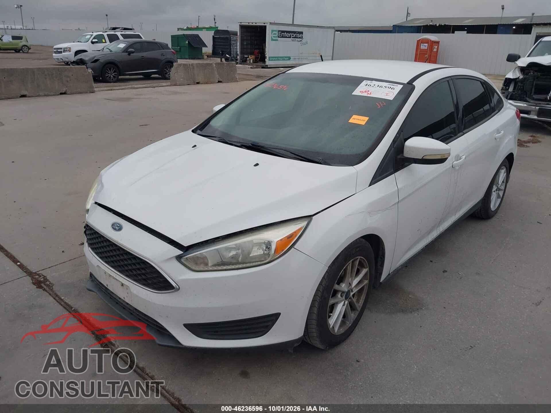 FORD FOCUS 2015 - 1FADP3F26FL205889