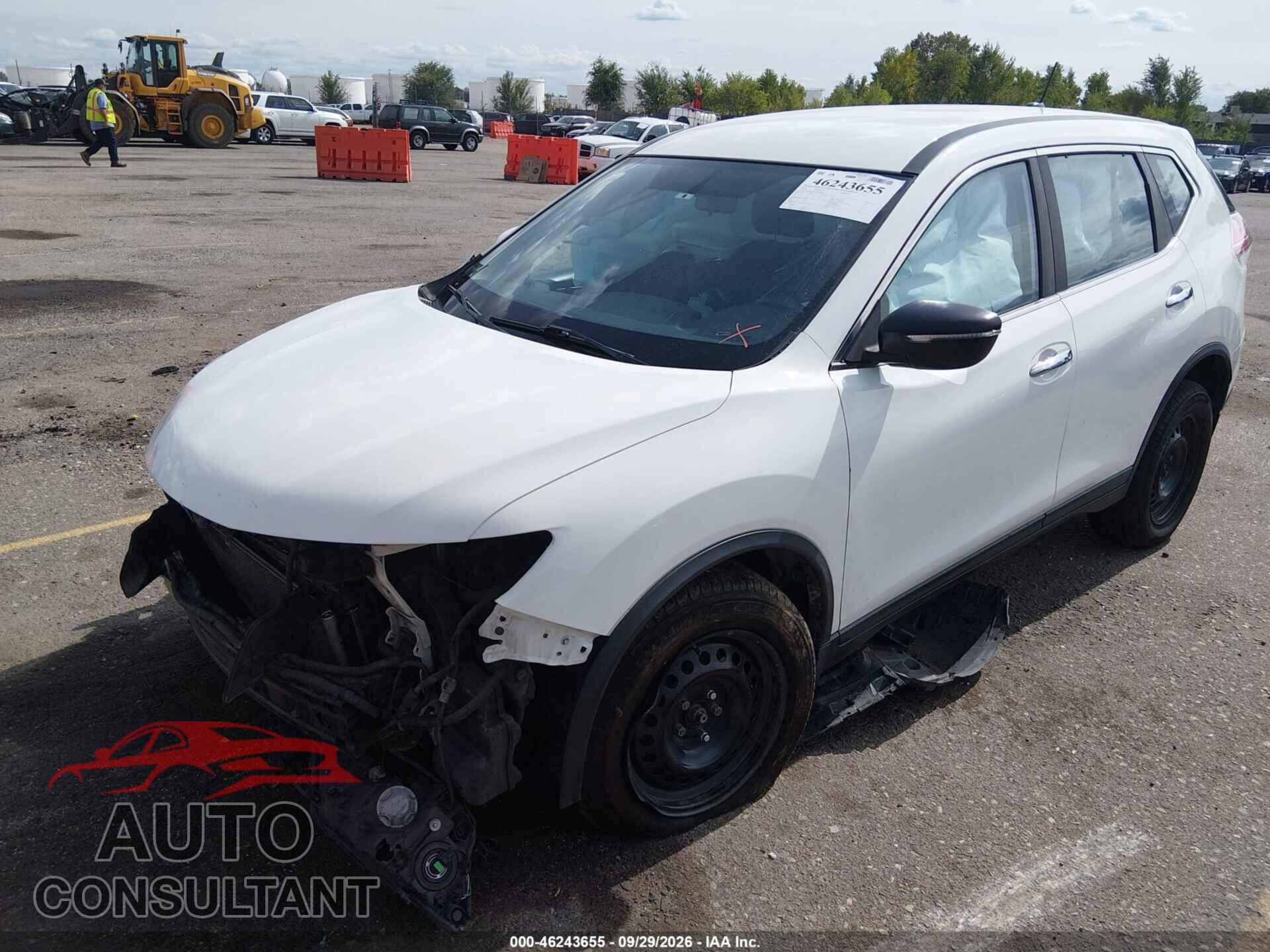 NISSAN ROGUE 2015 - KNMAT2MV2FP591803