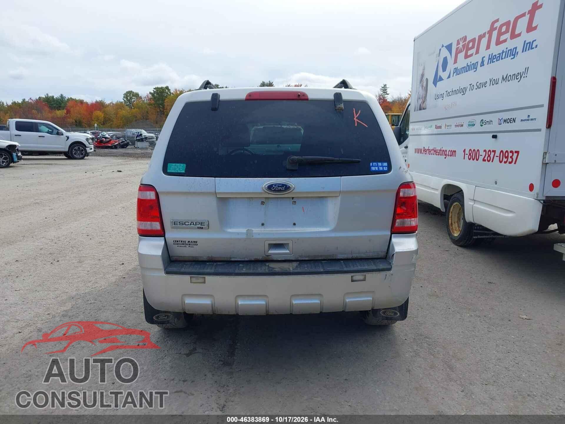 FORD ESCAPE 2010 - 1FMCU9D77AKB95481