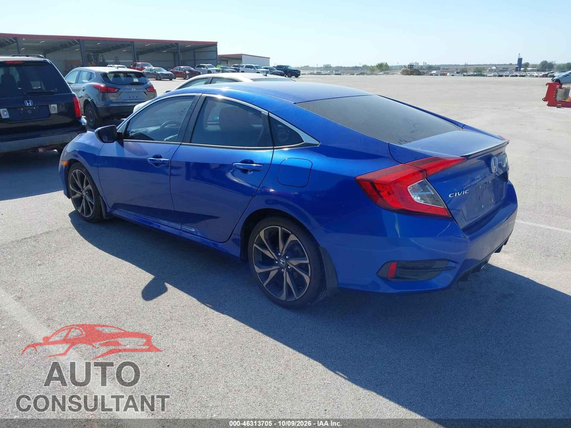HONDA CIVIC 2020 - 2HGFC2F82LH584073
