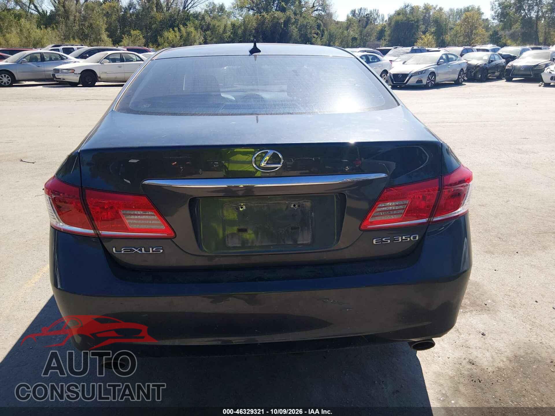 LEXUS ES 350 2010 - JTHBK1EG6A2379640