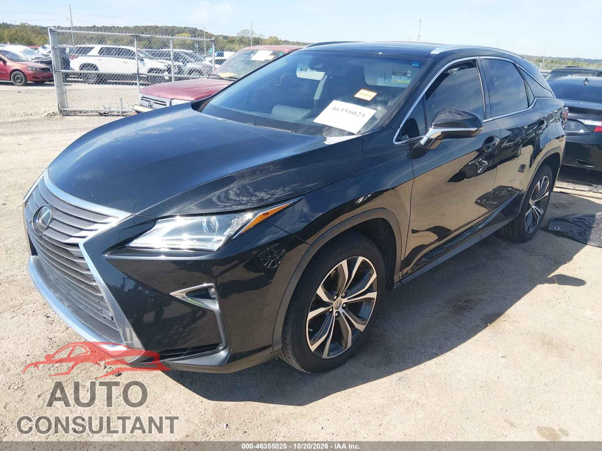 LEXUS RX 350 2017 - 2T2BZMCAXHC127927