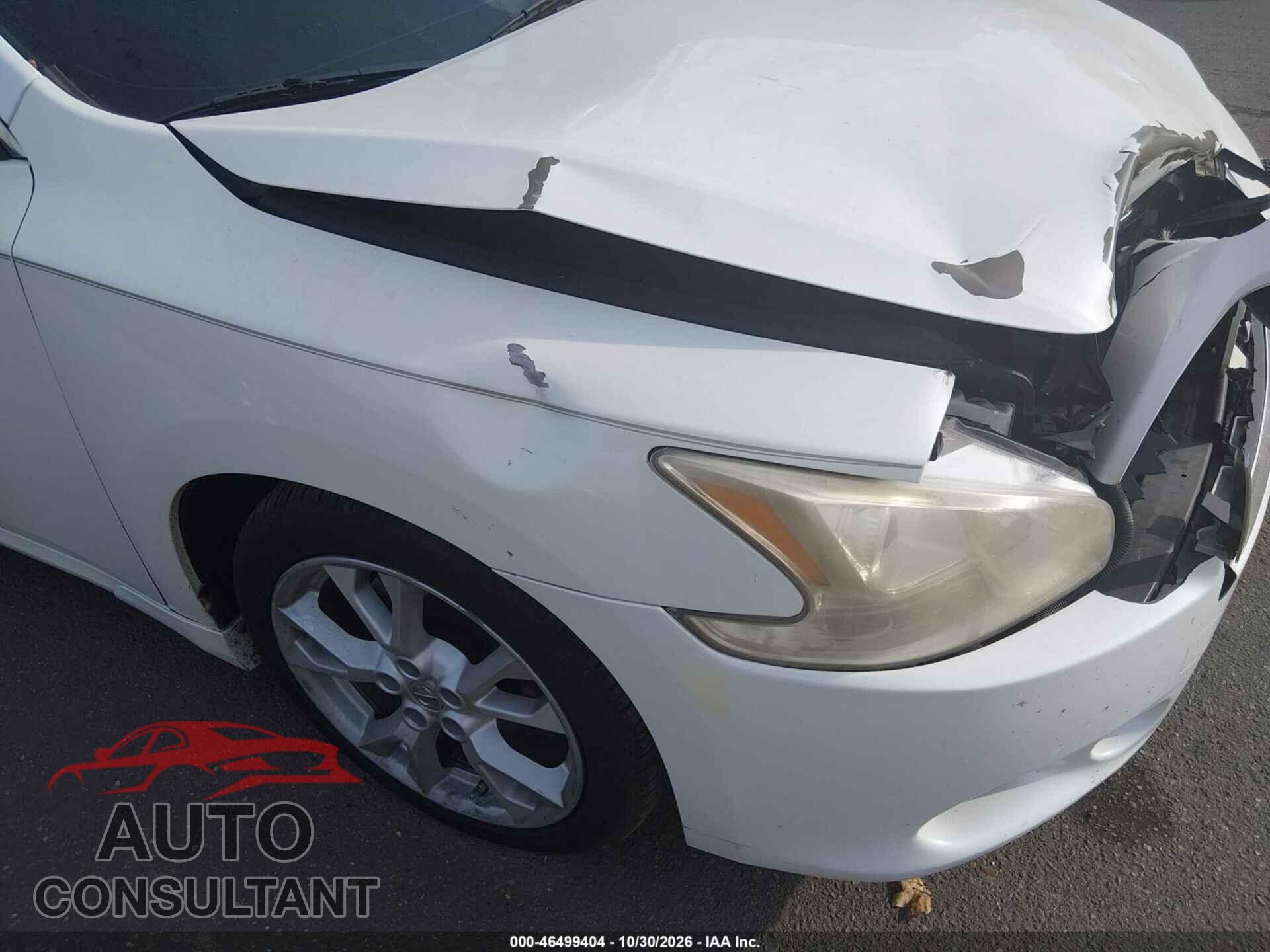 NISSAN MAXIMA 2013 - 1N4AA5AP6DC848128