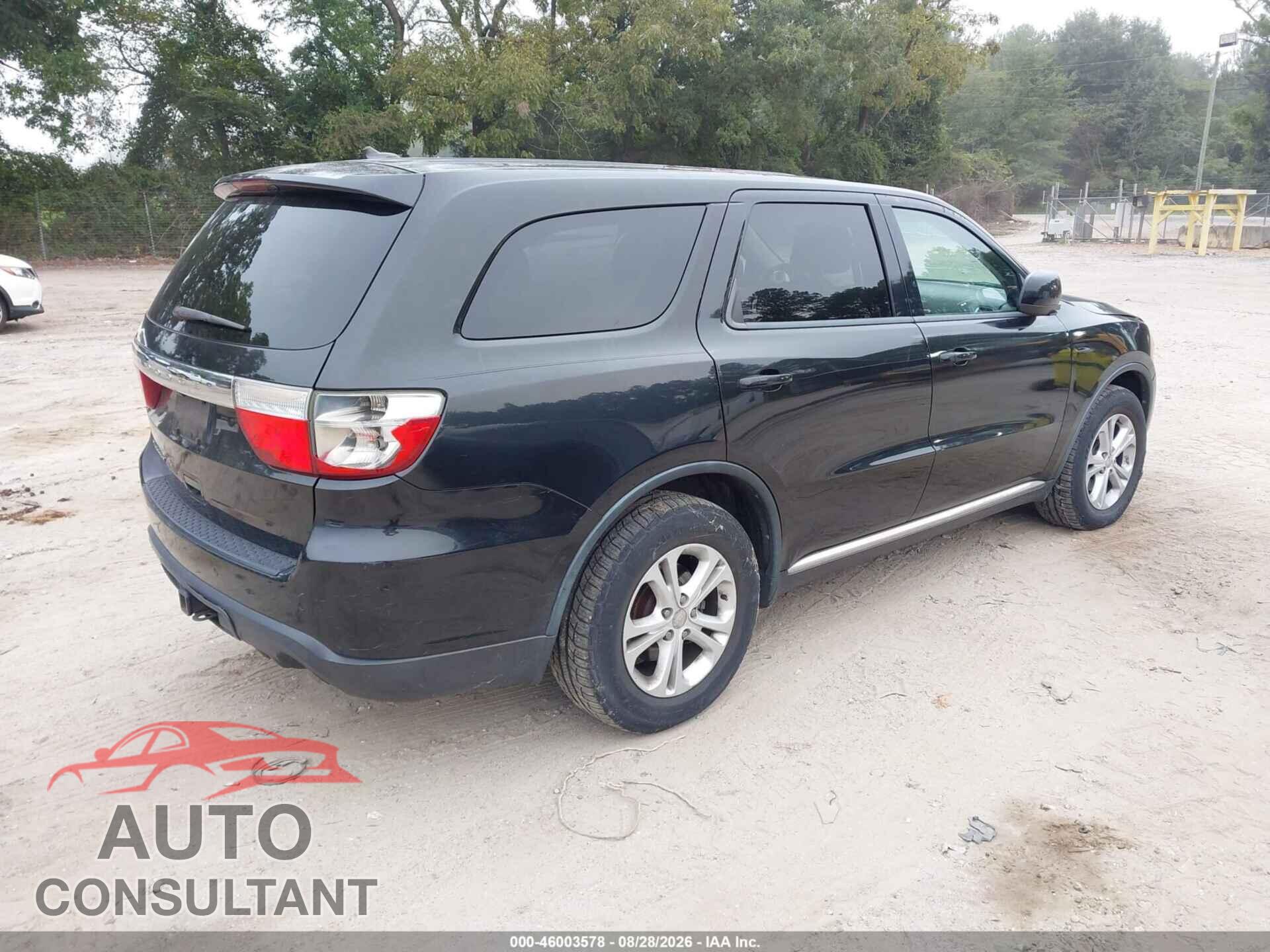 DODGE DURANGO 2012 - 1C4RDHAG1CC308481