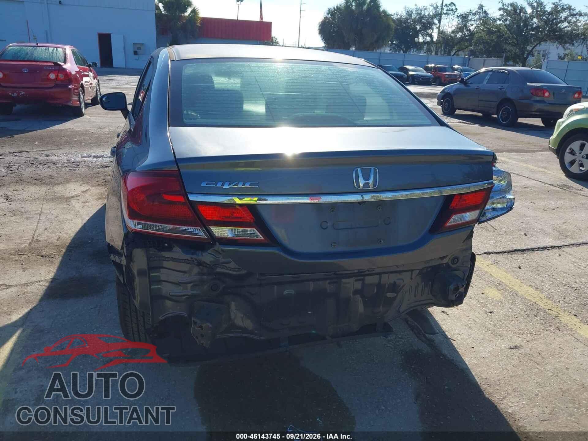 HONDA CIVIC 2015 - 19XFB2F58FE009547