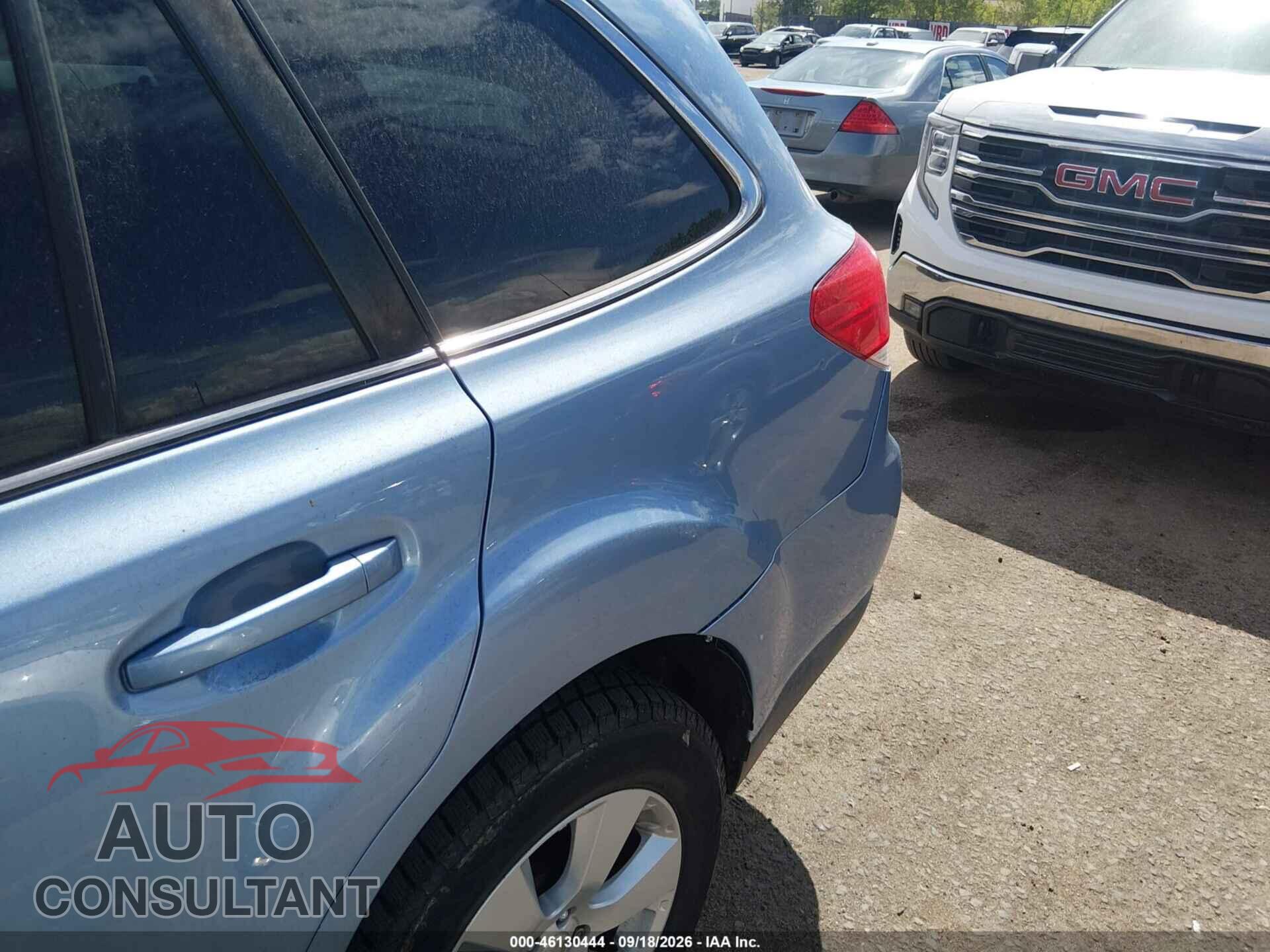 SUBARU OUTBACK 2012 - 4S4BRBGC4C3204535