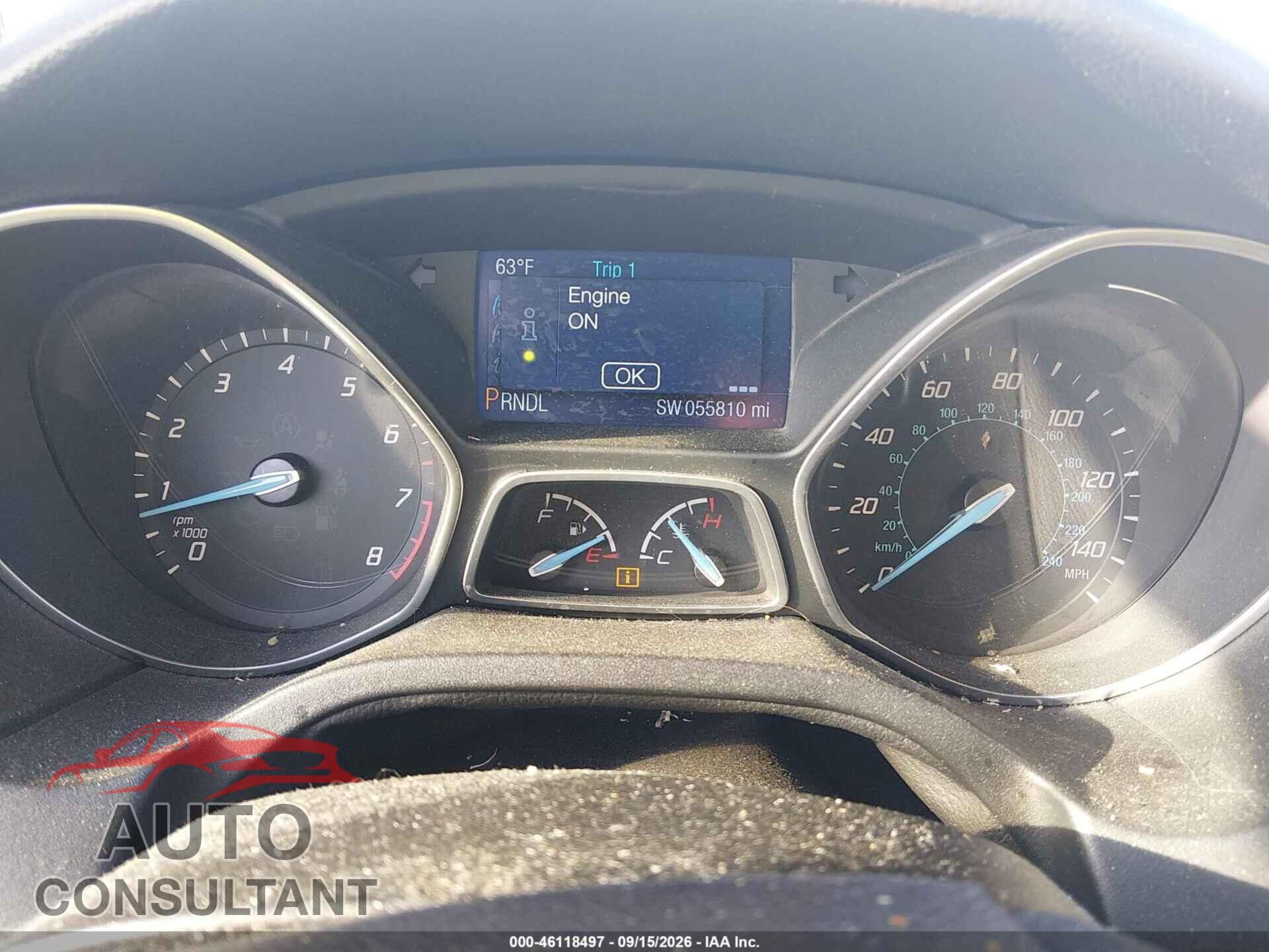 FORD FOCUS 2014 - 1FADP3K28EL234931