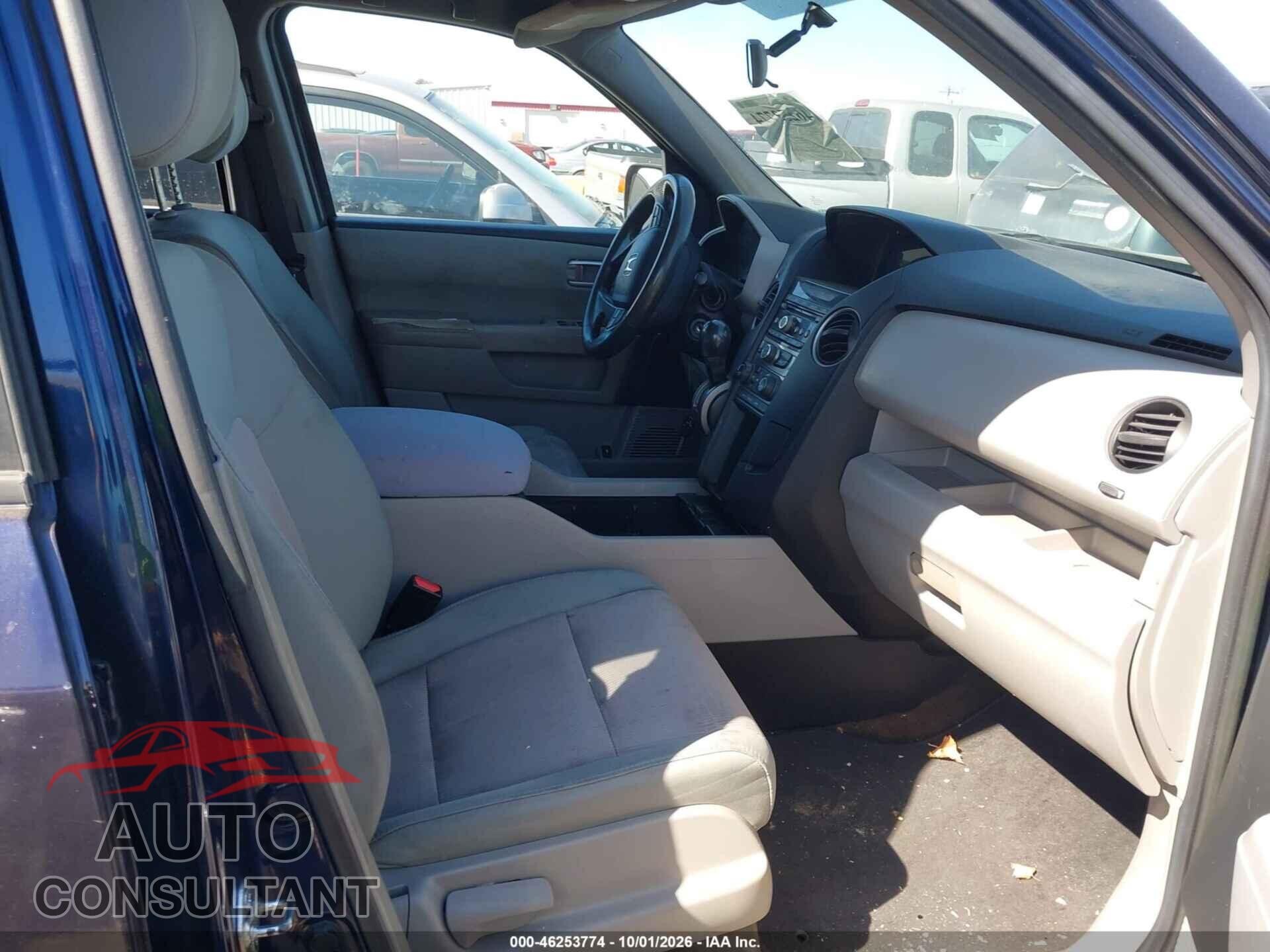 HONDA PILOT 2013 - 5FNYF3H4XDB033668